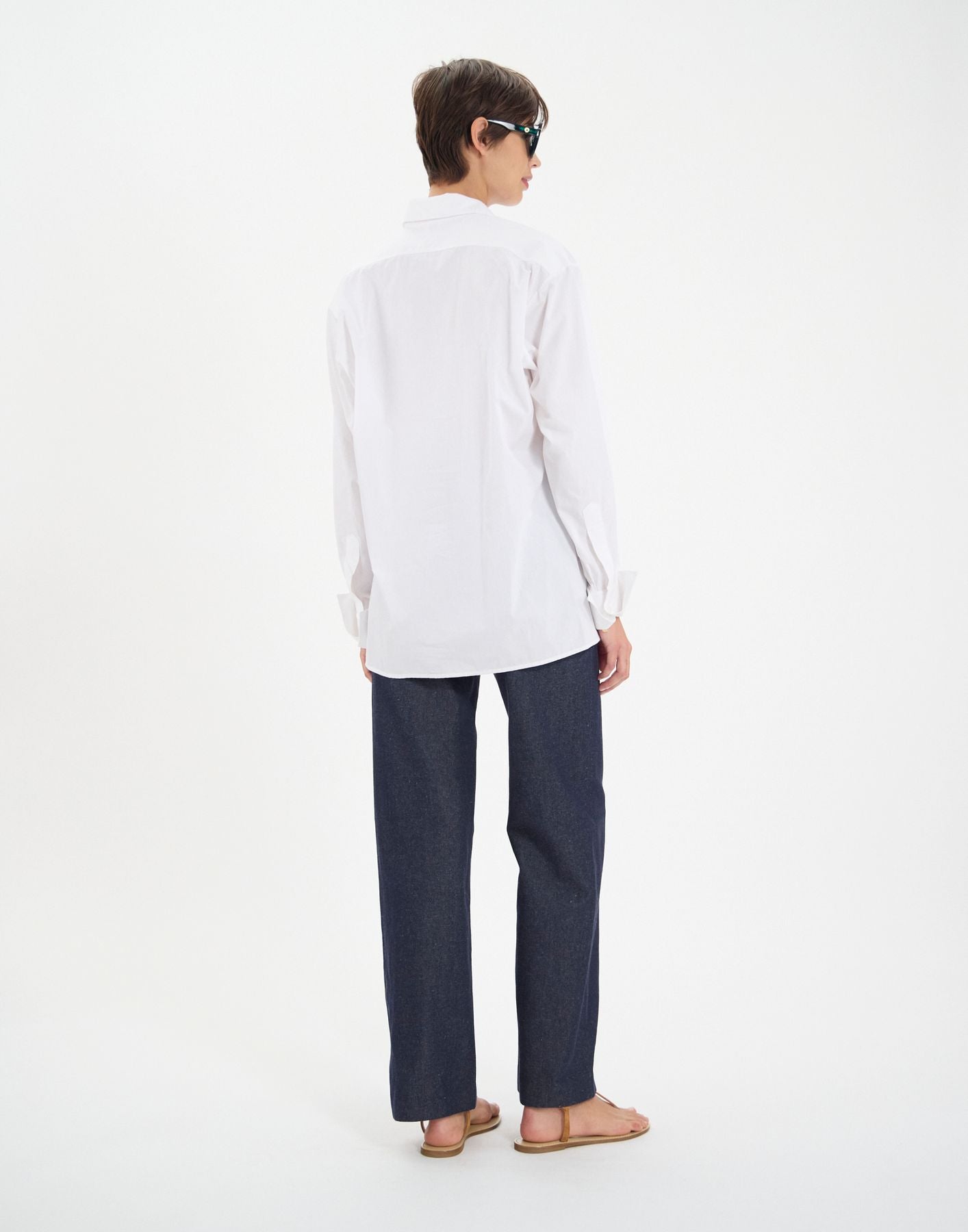Ortiz white cotton shirt