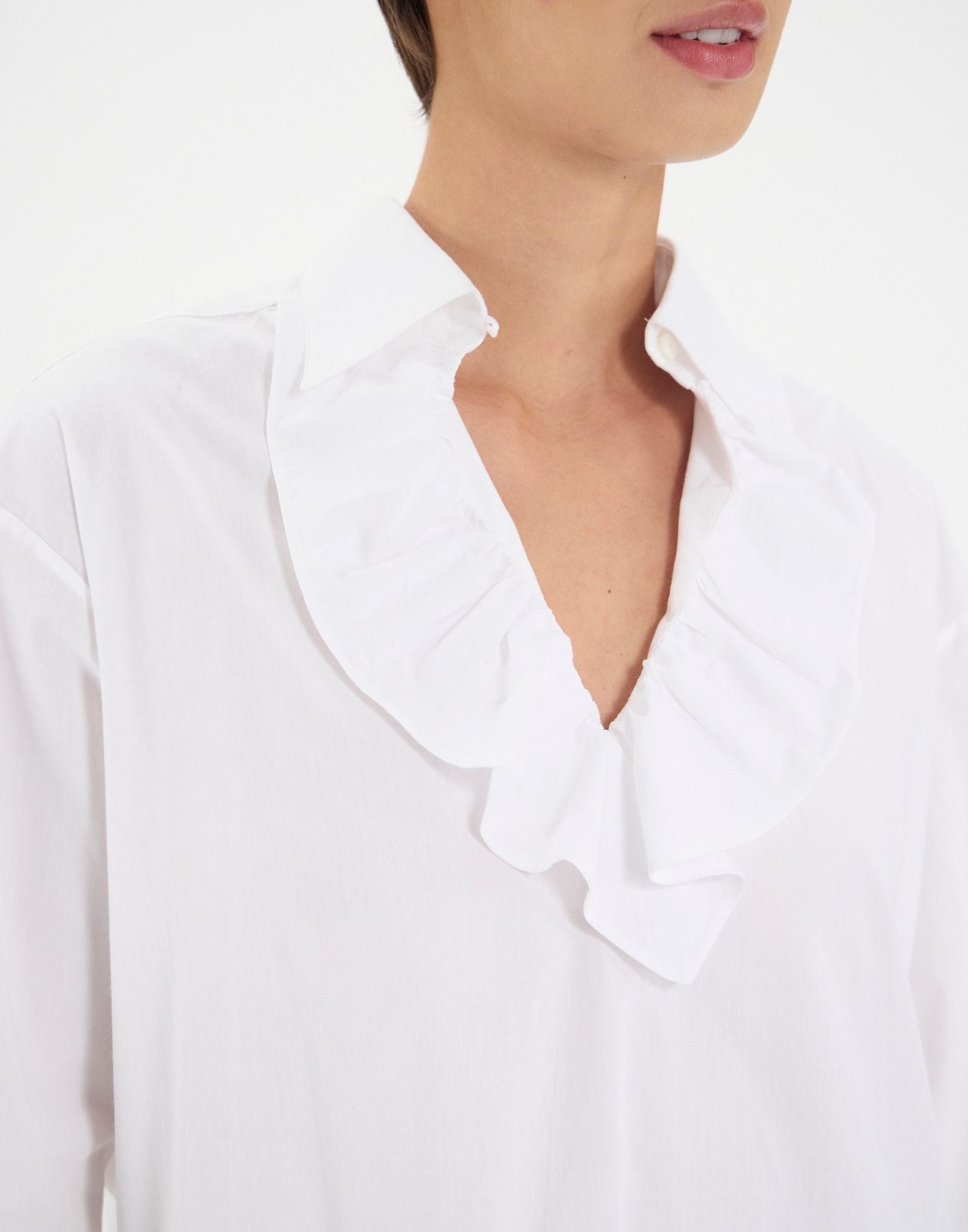 Ortiz white cotton shirt