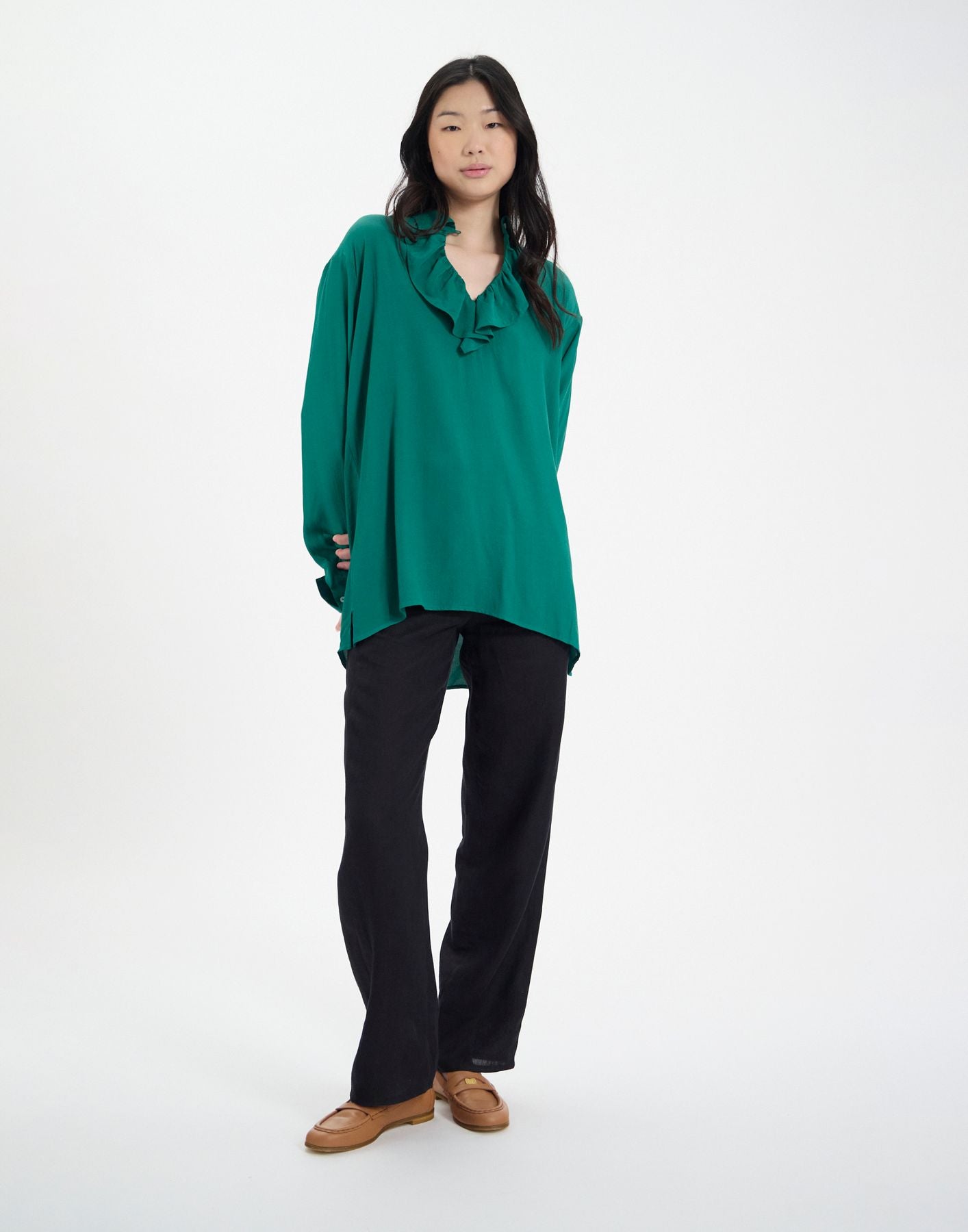 Ortiz green shirt