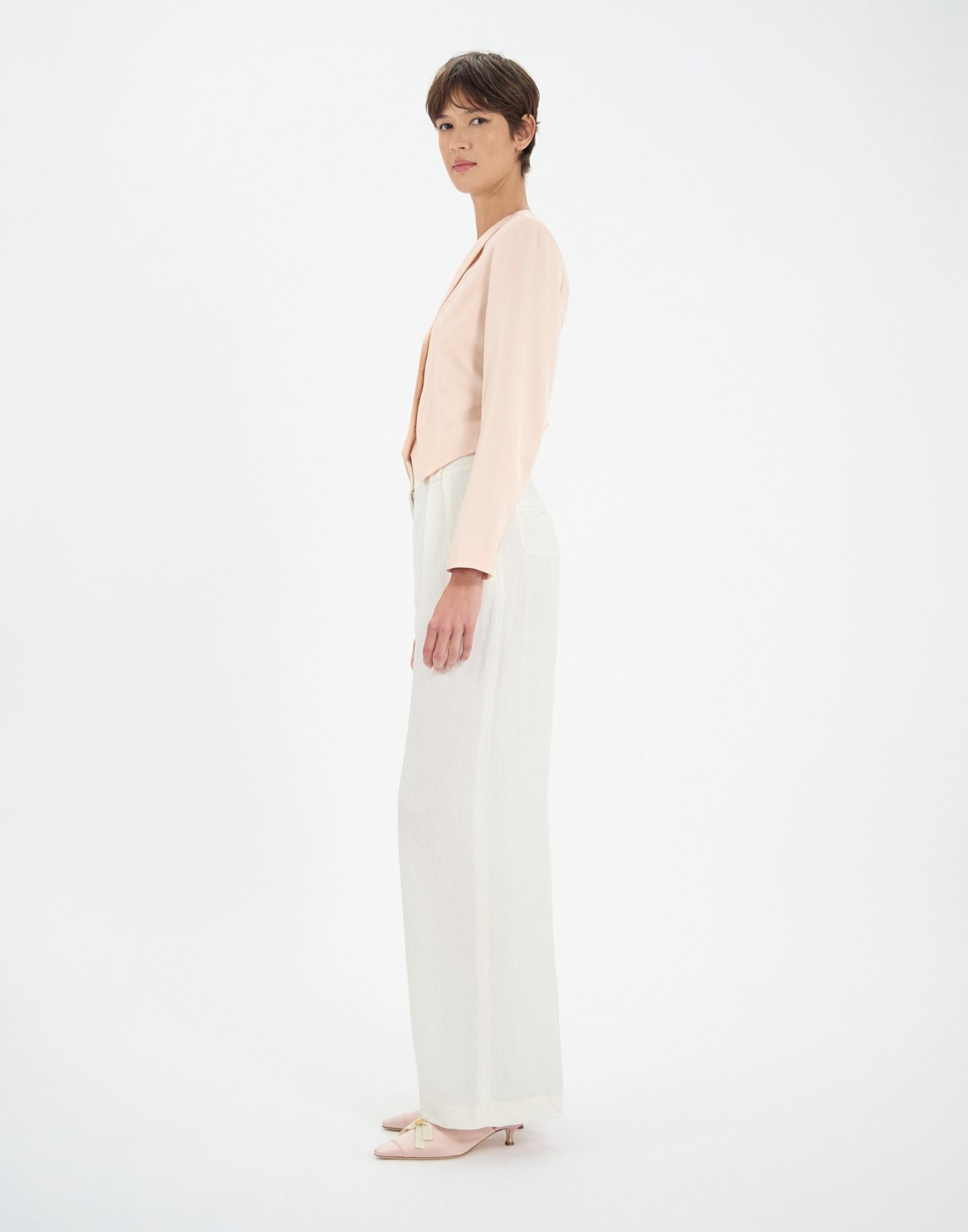 Ole pale pink bolo jacket