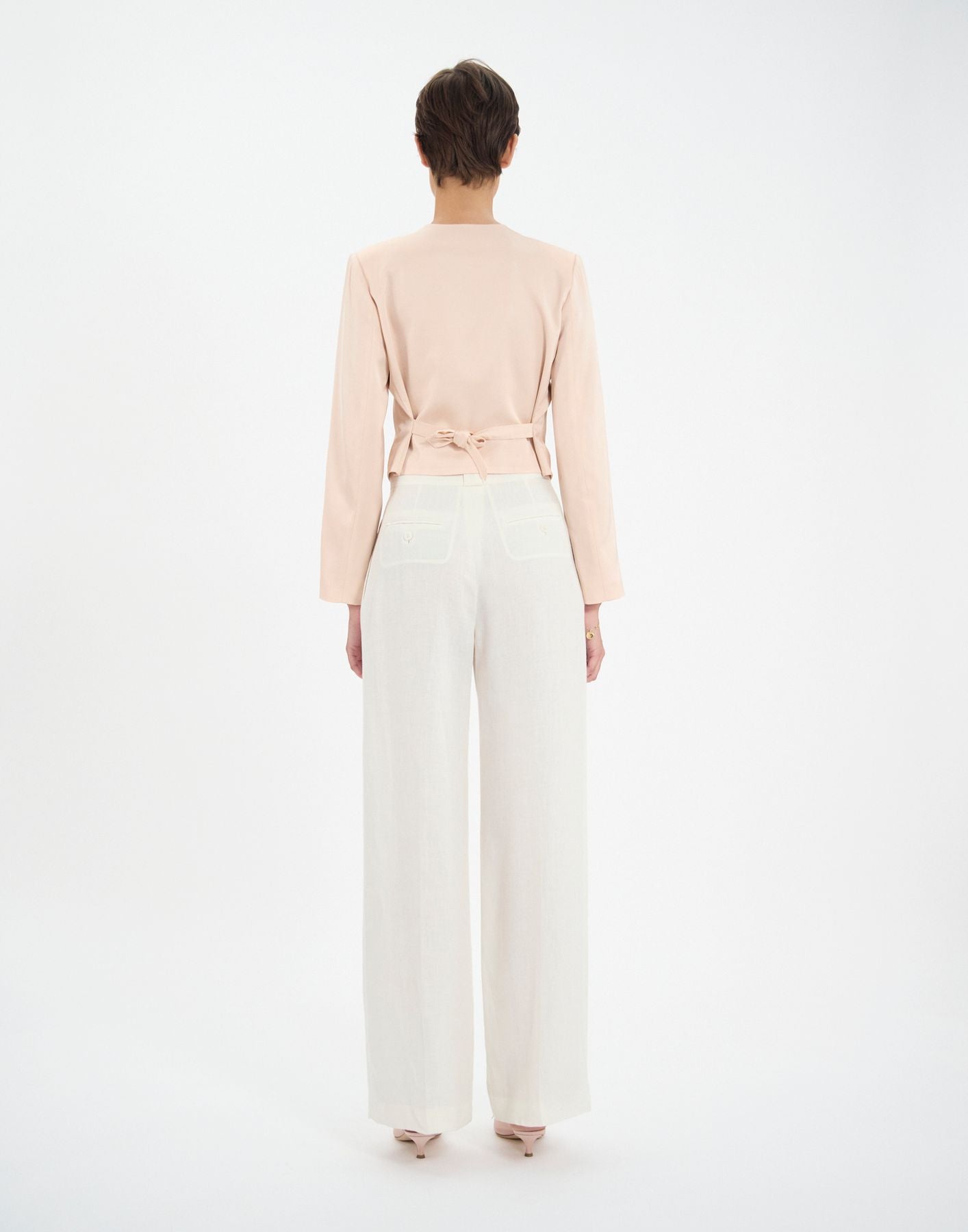 Ole pale pink bolo jacket