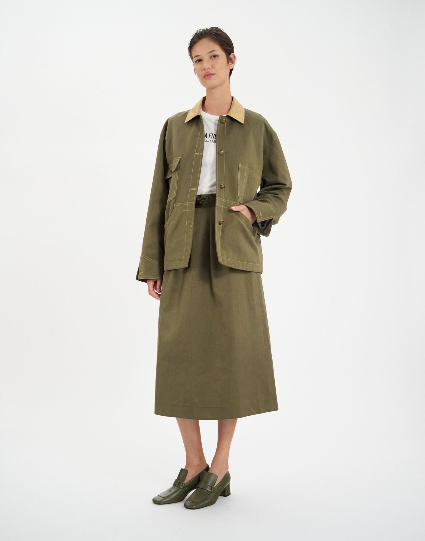 melchior-work-jacket-in-khaki-linen-and-cotton