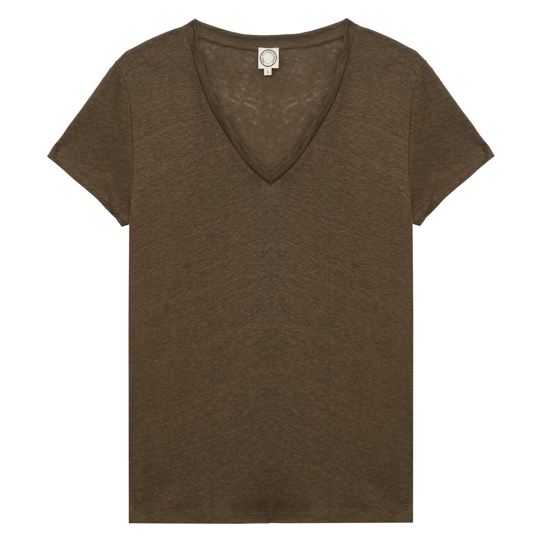 apolline-khaki-linen-t-shirt