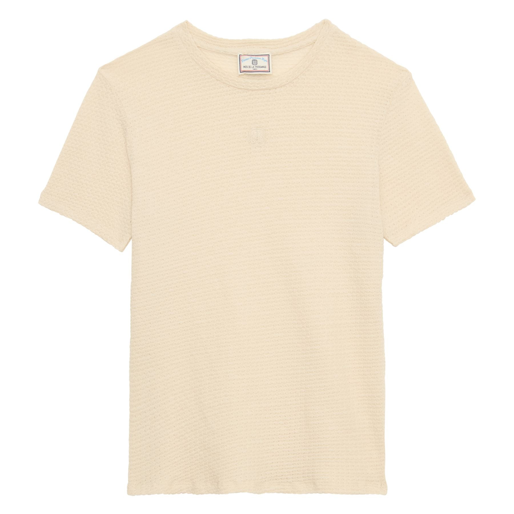Paul ecru cotton T-shirt