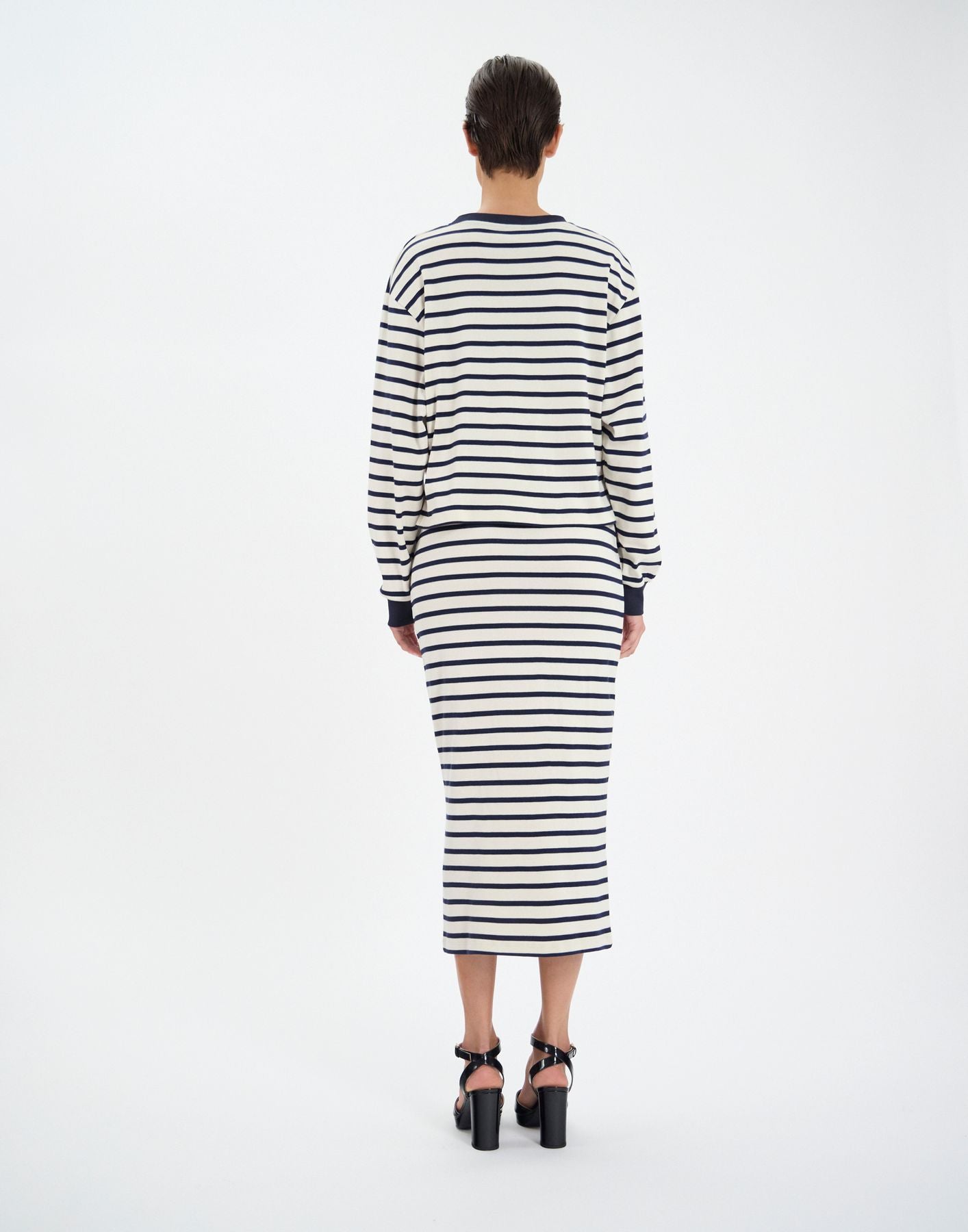 Layann navy cotton jumper