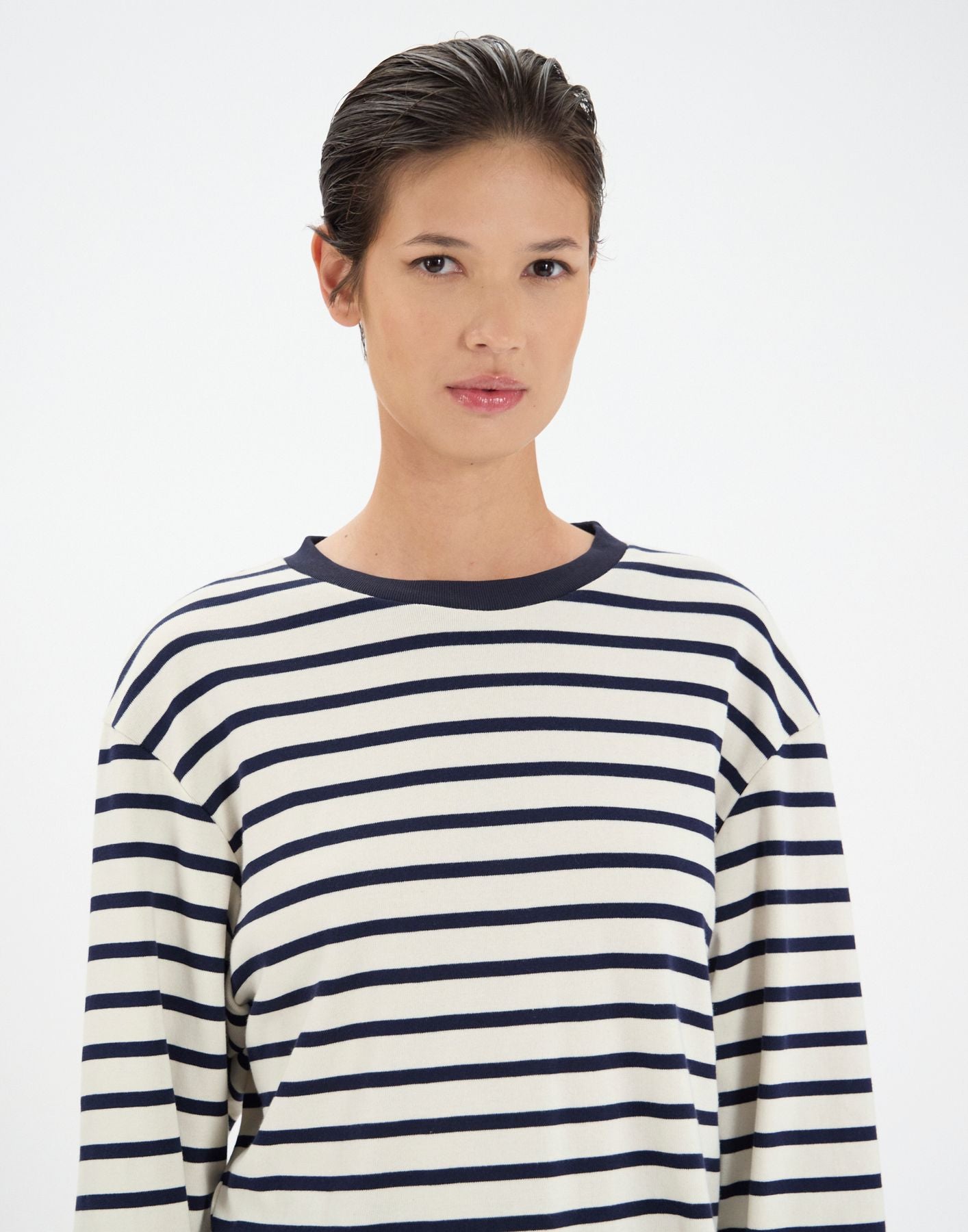 Layann navy cotton jumper
