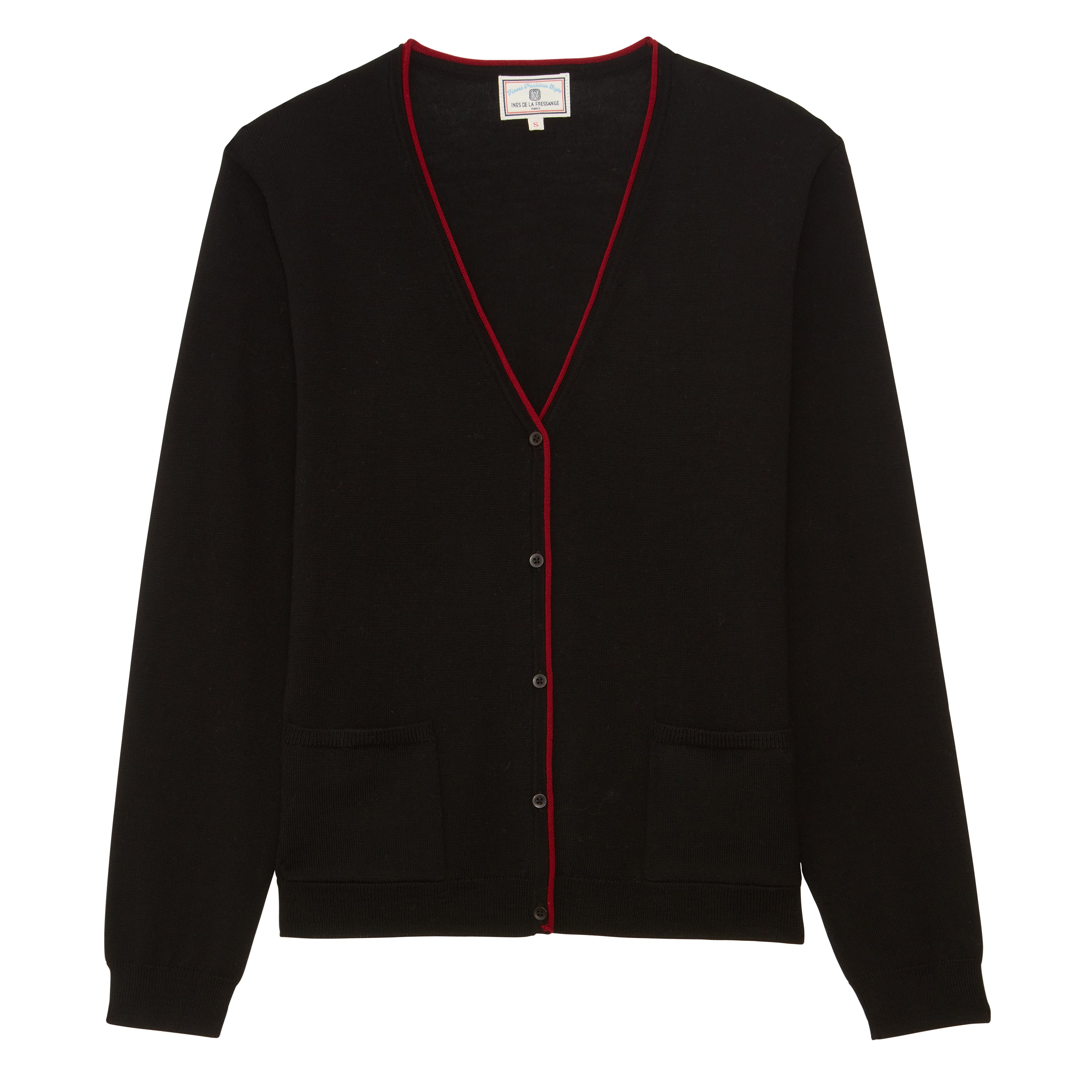 Cardigan Clotaire in lana merino