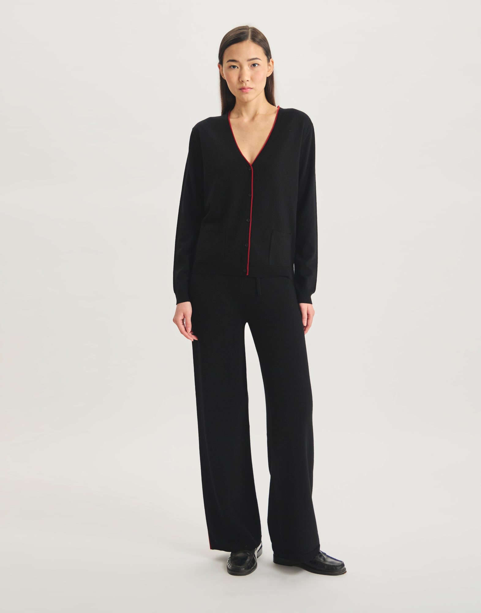 Cardigan Clotaire in lana merino
