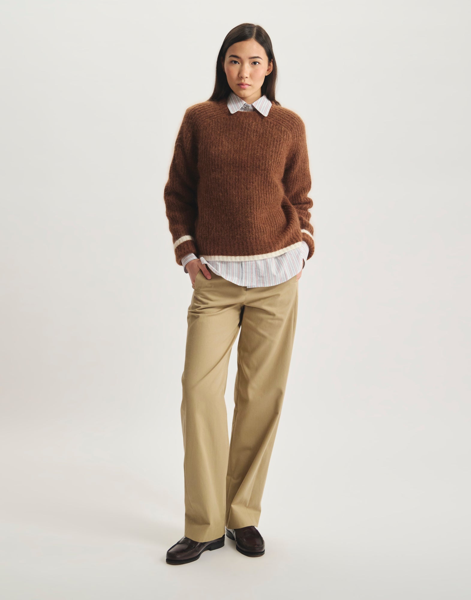 Pull Elton en maille mohair