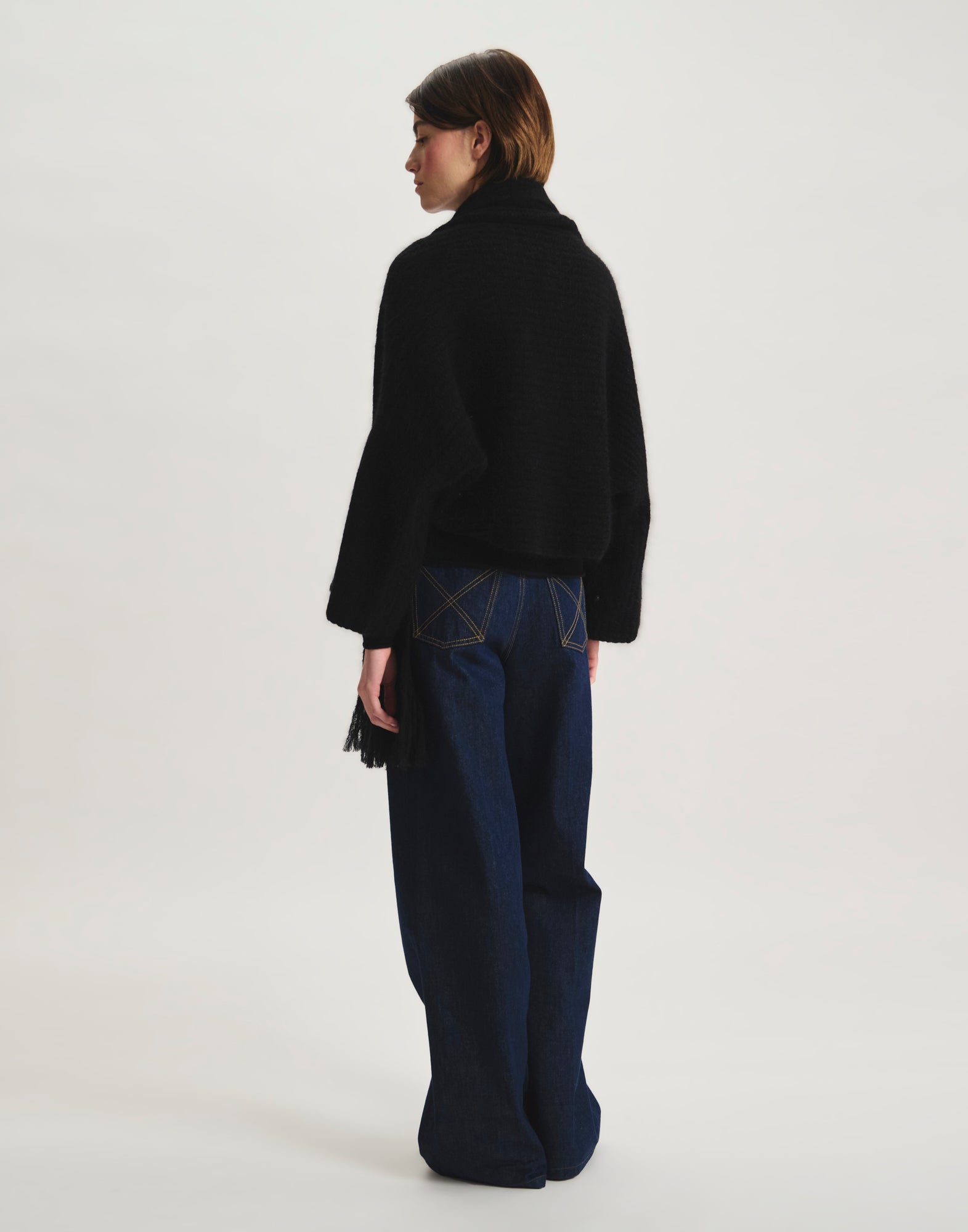 Chaqueta de punto de mohair Aurelien