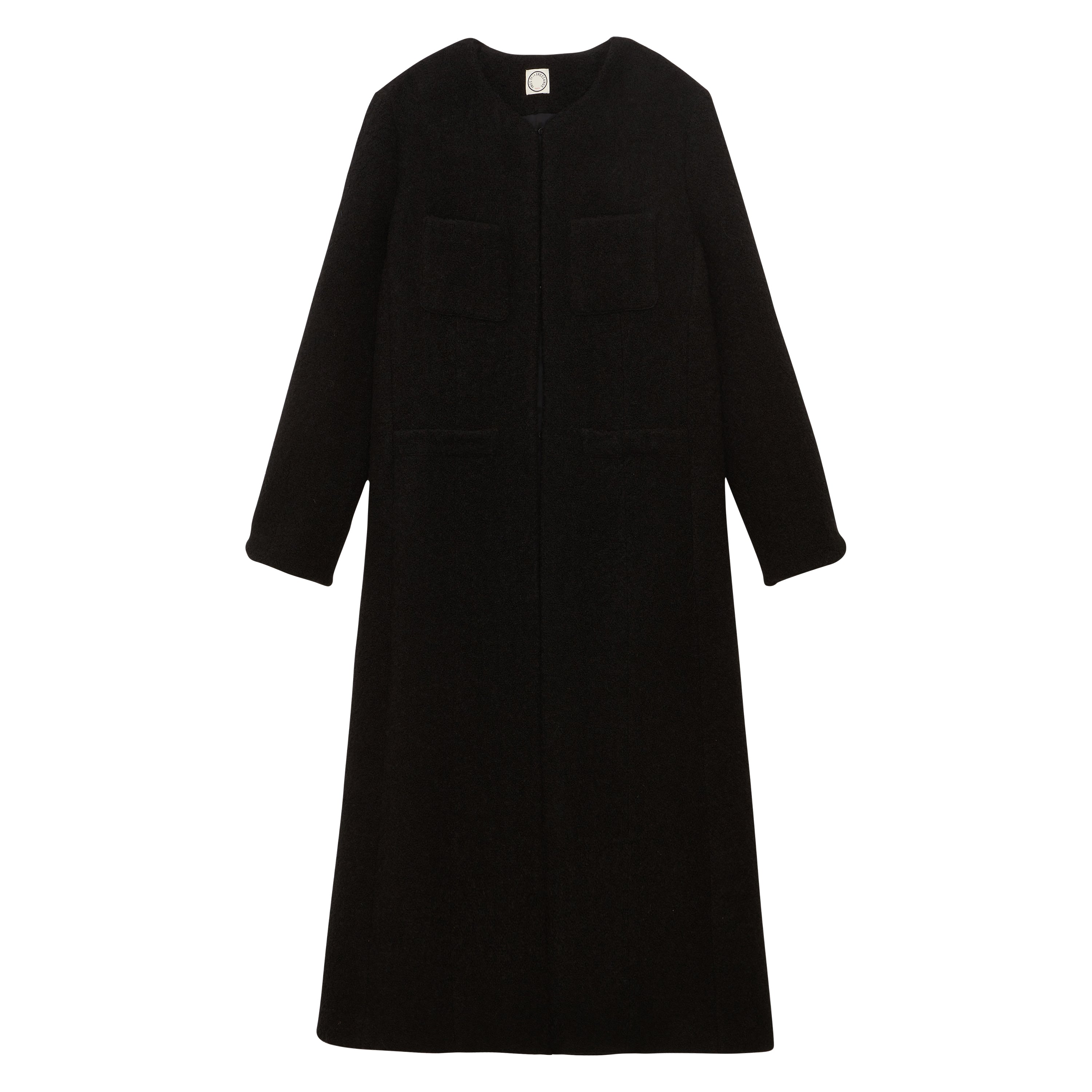 Slim-fitted Rusalka coat