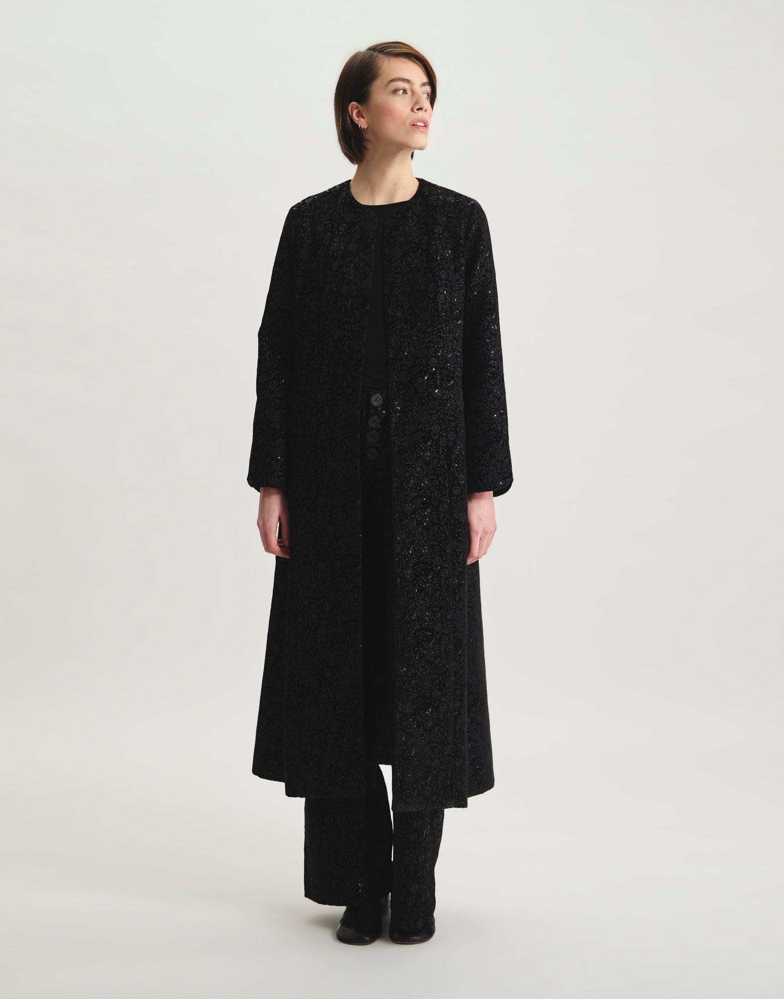 Rusalka embroidered coat