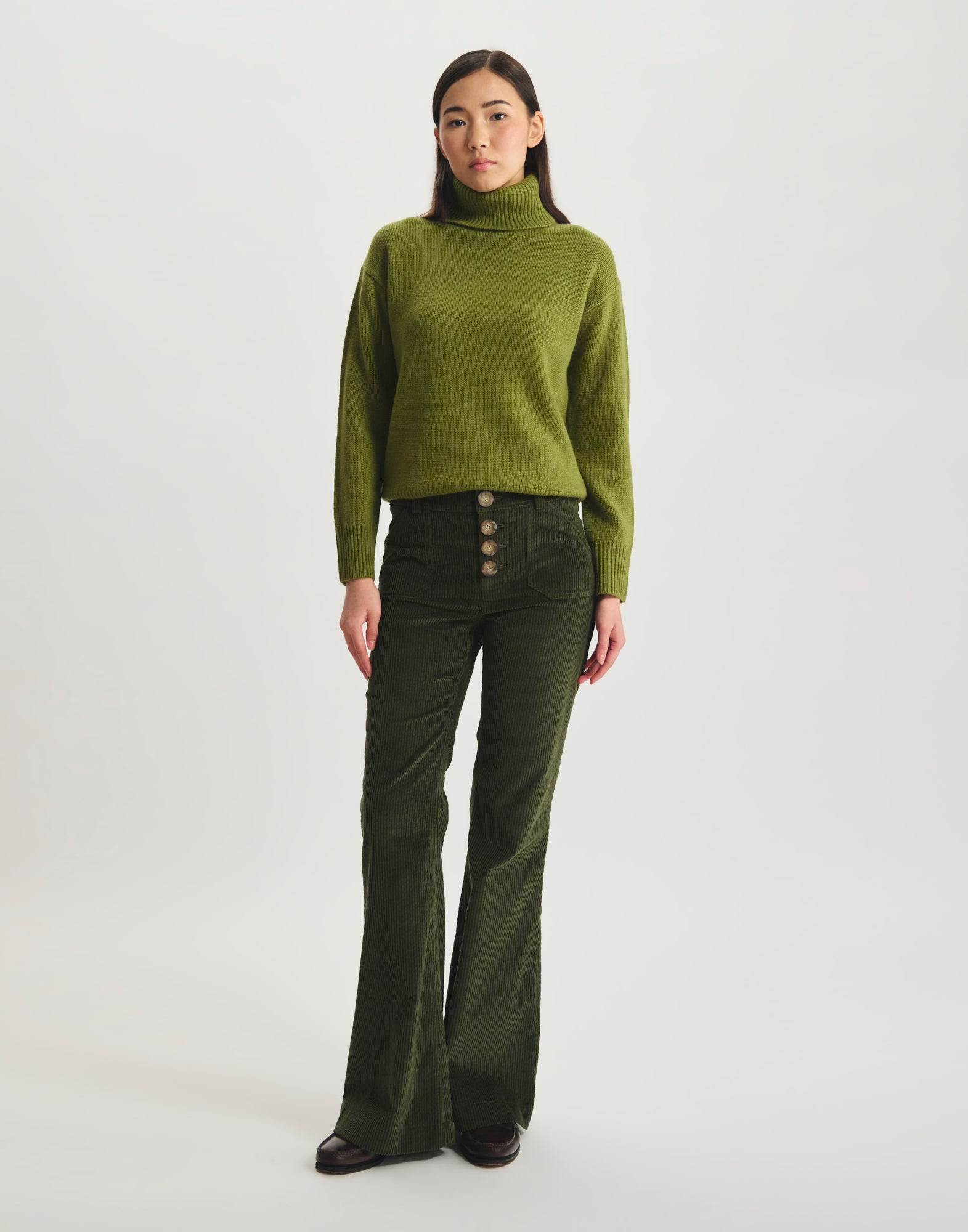 Charlotte cotton trousers