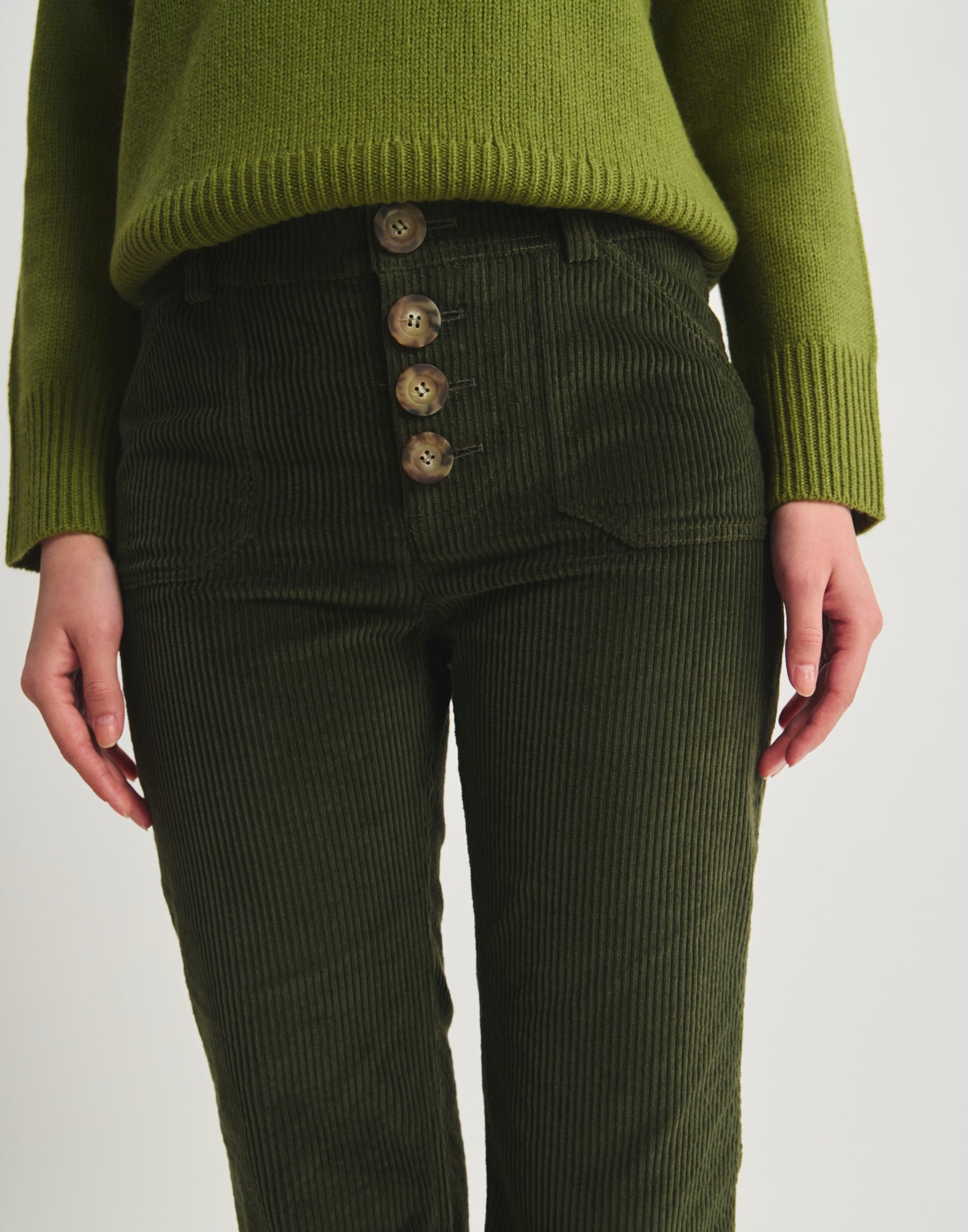 Charlotte cotton trousers