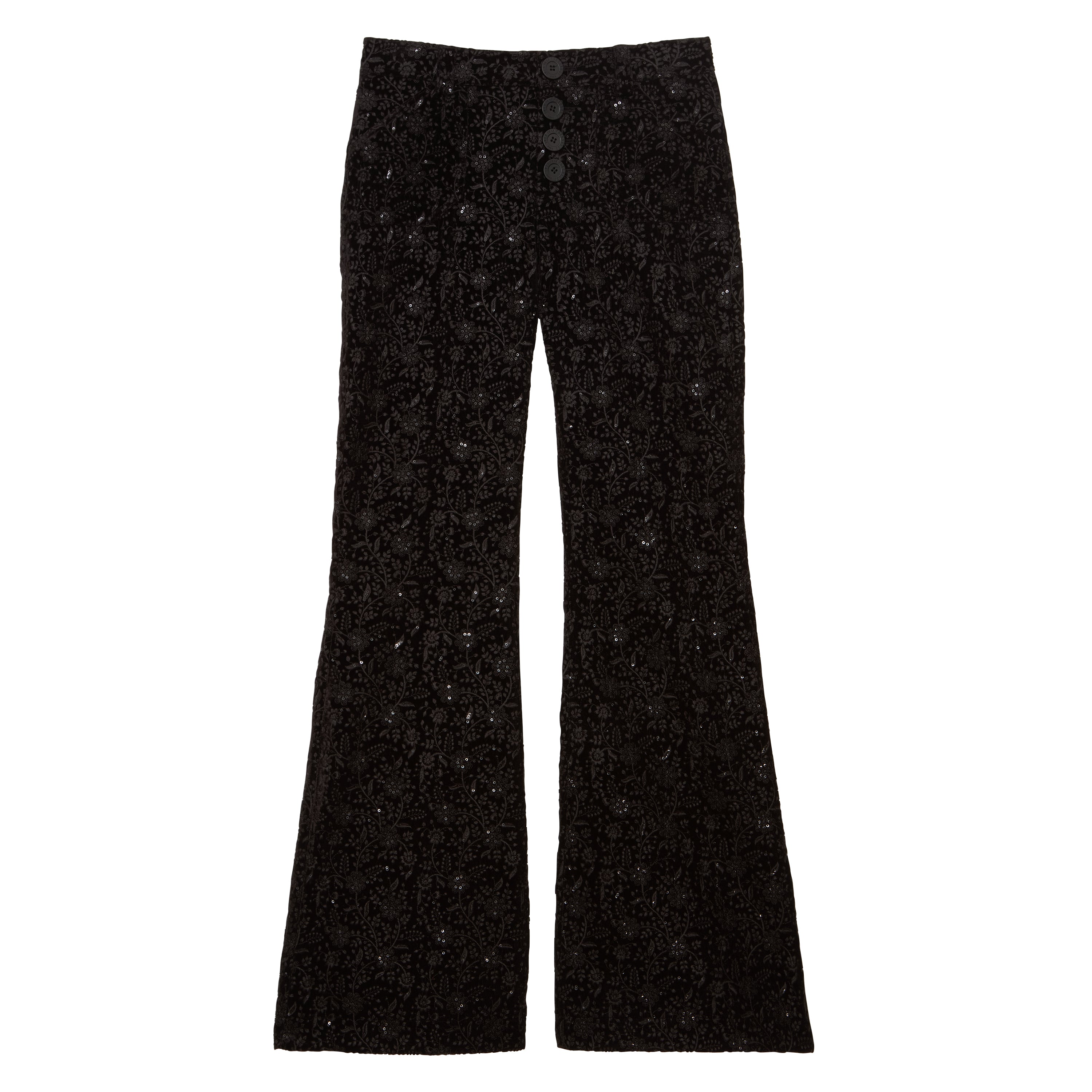 Charlotte embroidered trousers