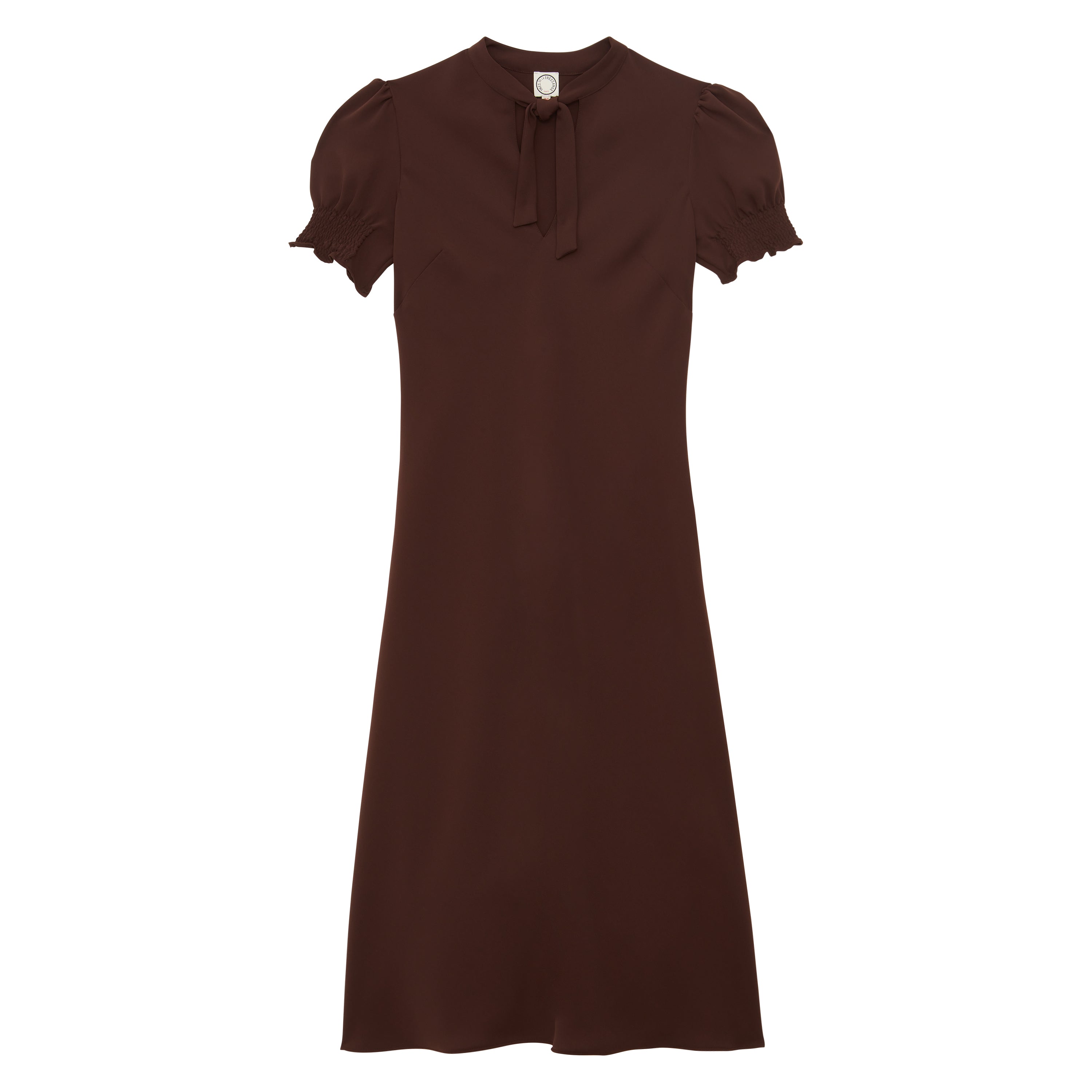 Fluid cherry dress