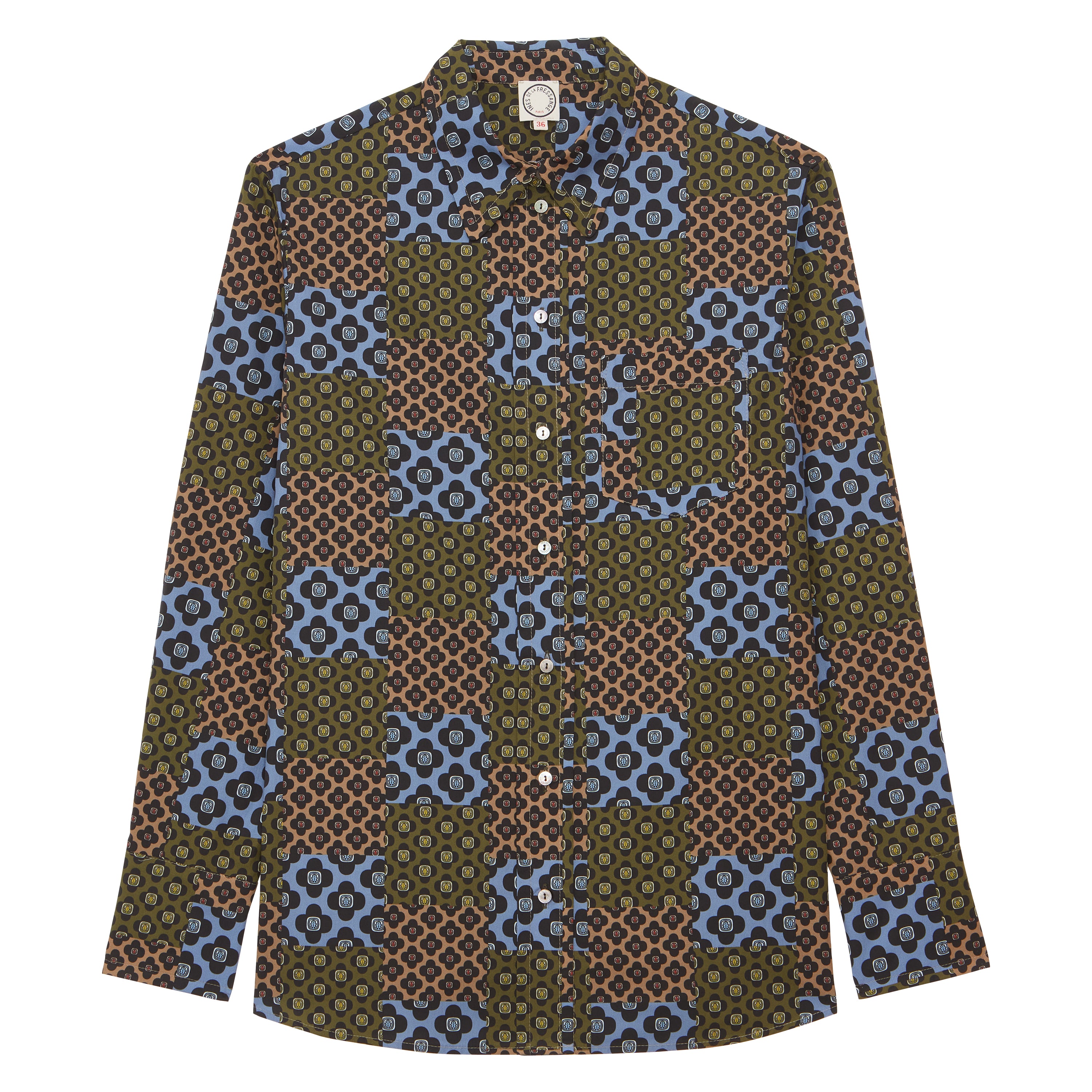 Maureen cotton floral shirt