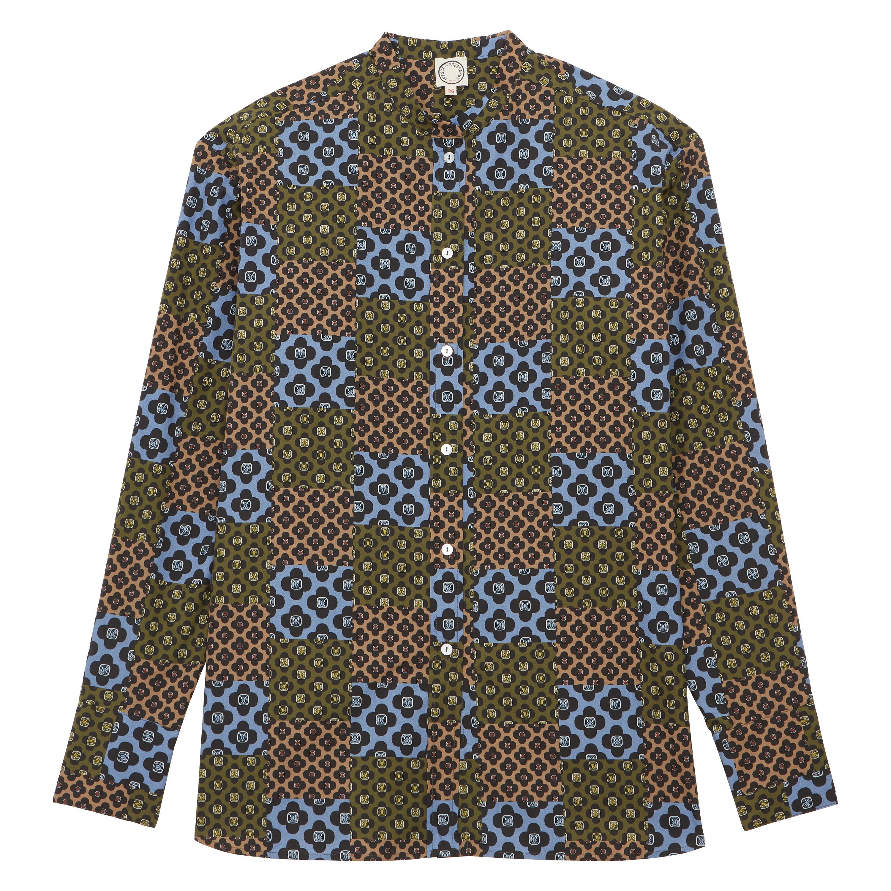 Ollie cotton floral shirt