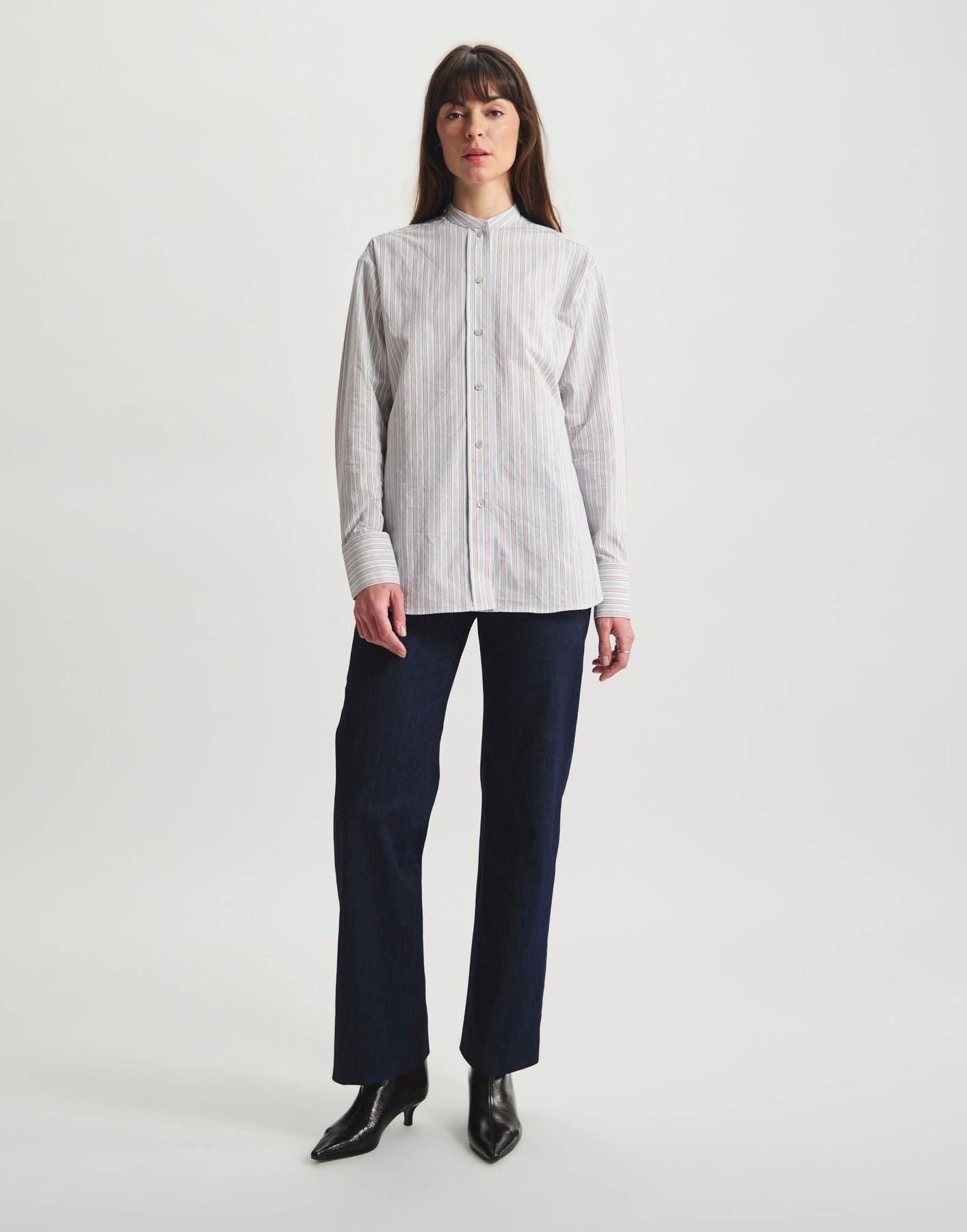Ollie striped cotton shirt