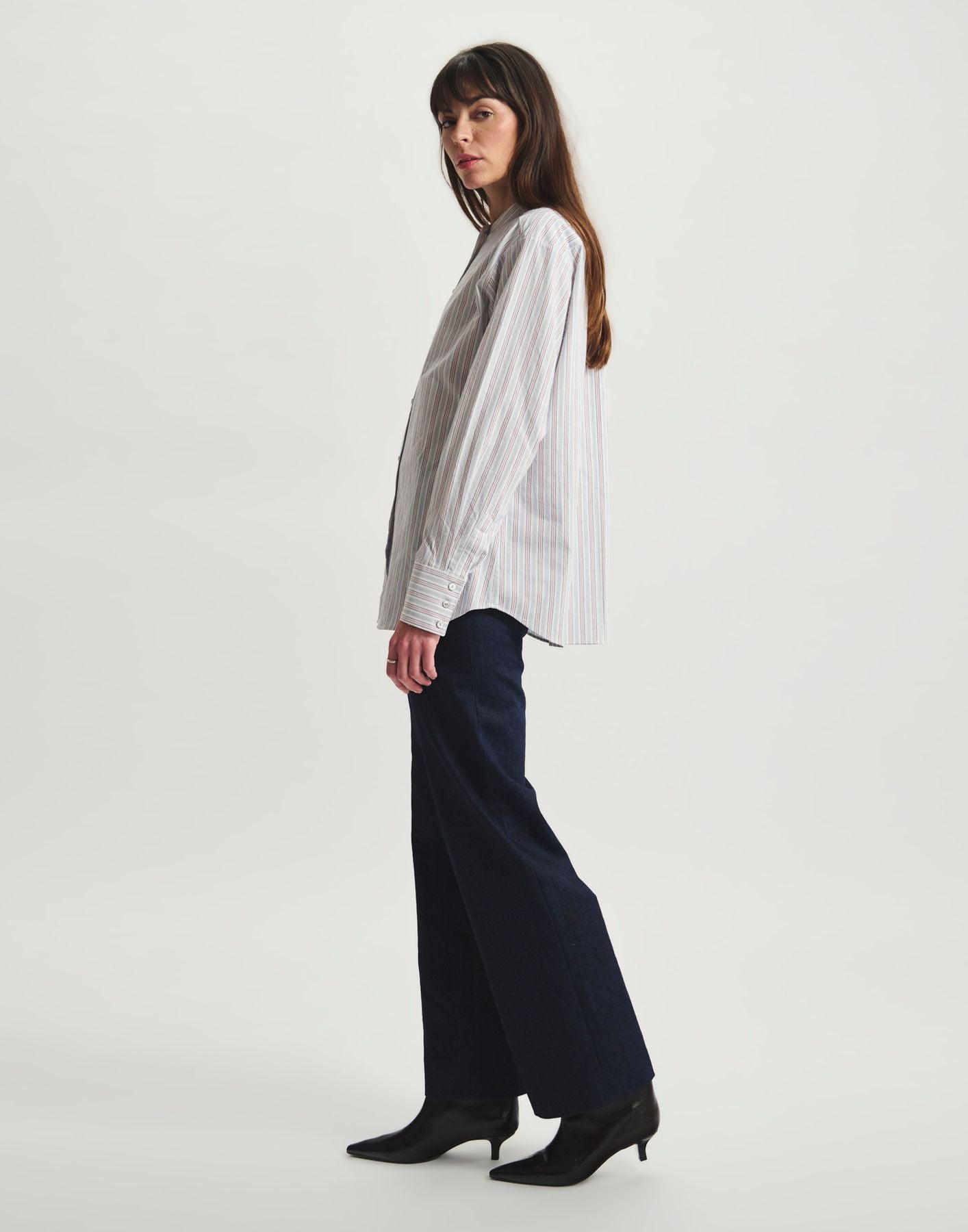 Ollie striped cotton shirt