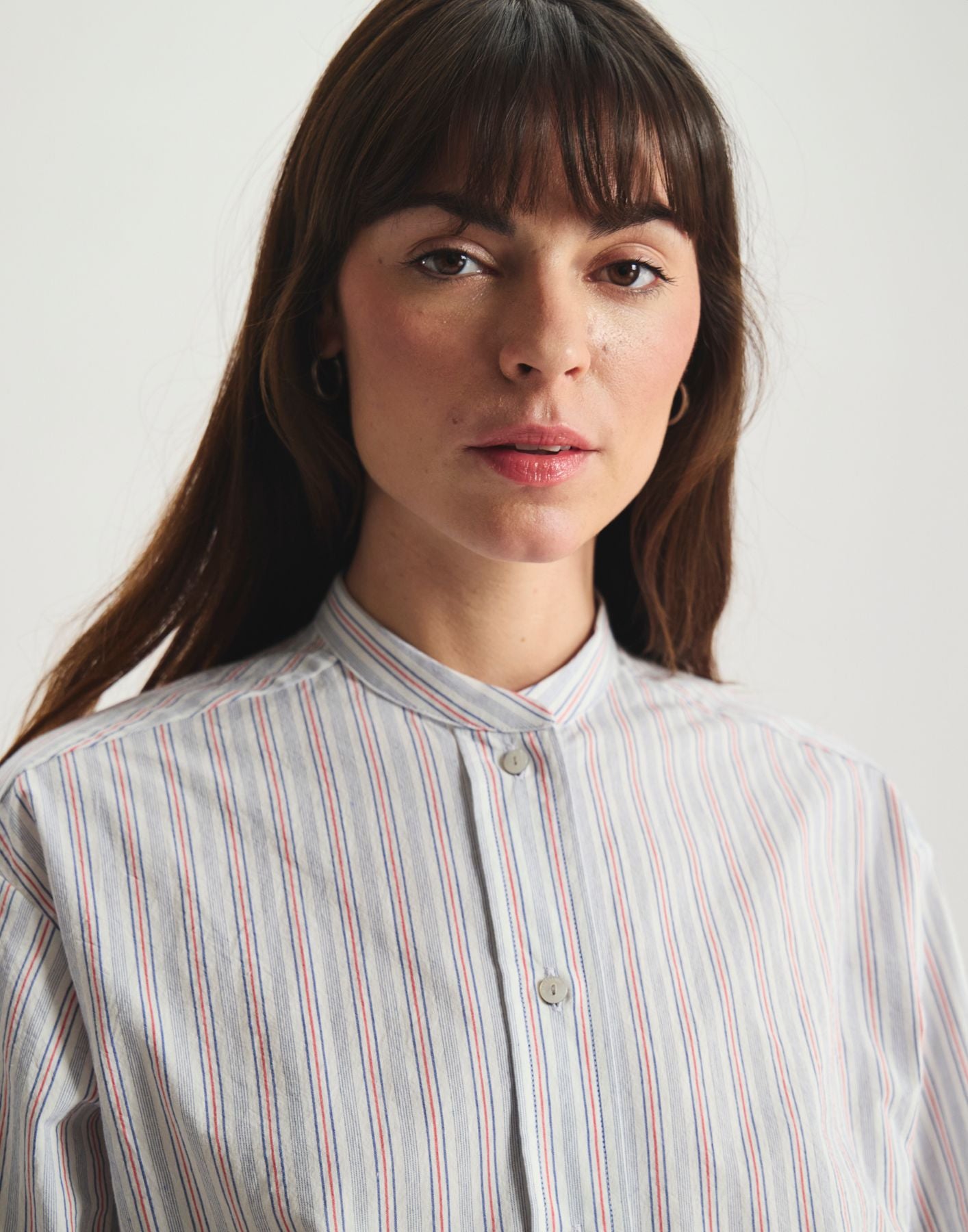 Ollie striped cotton shirt