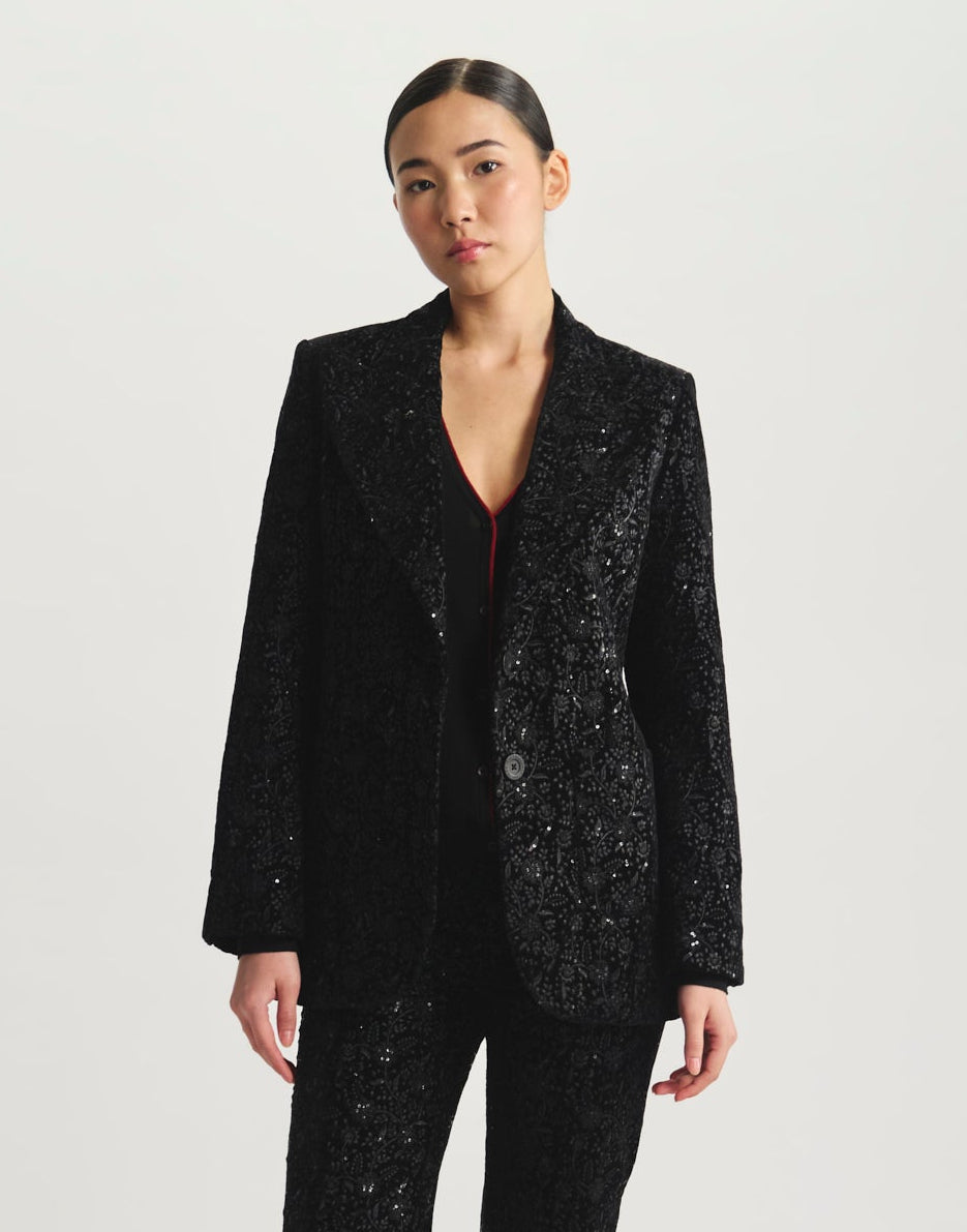 Chaqueta Thadée negra