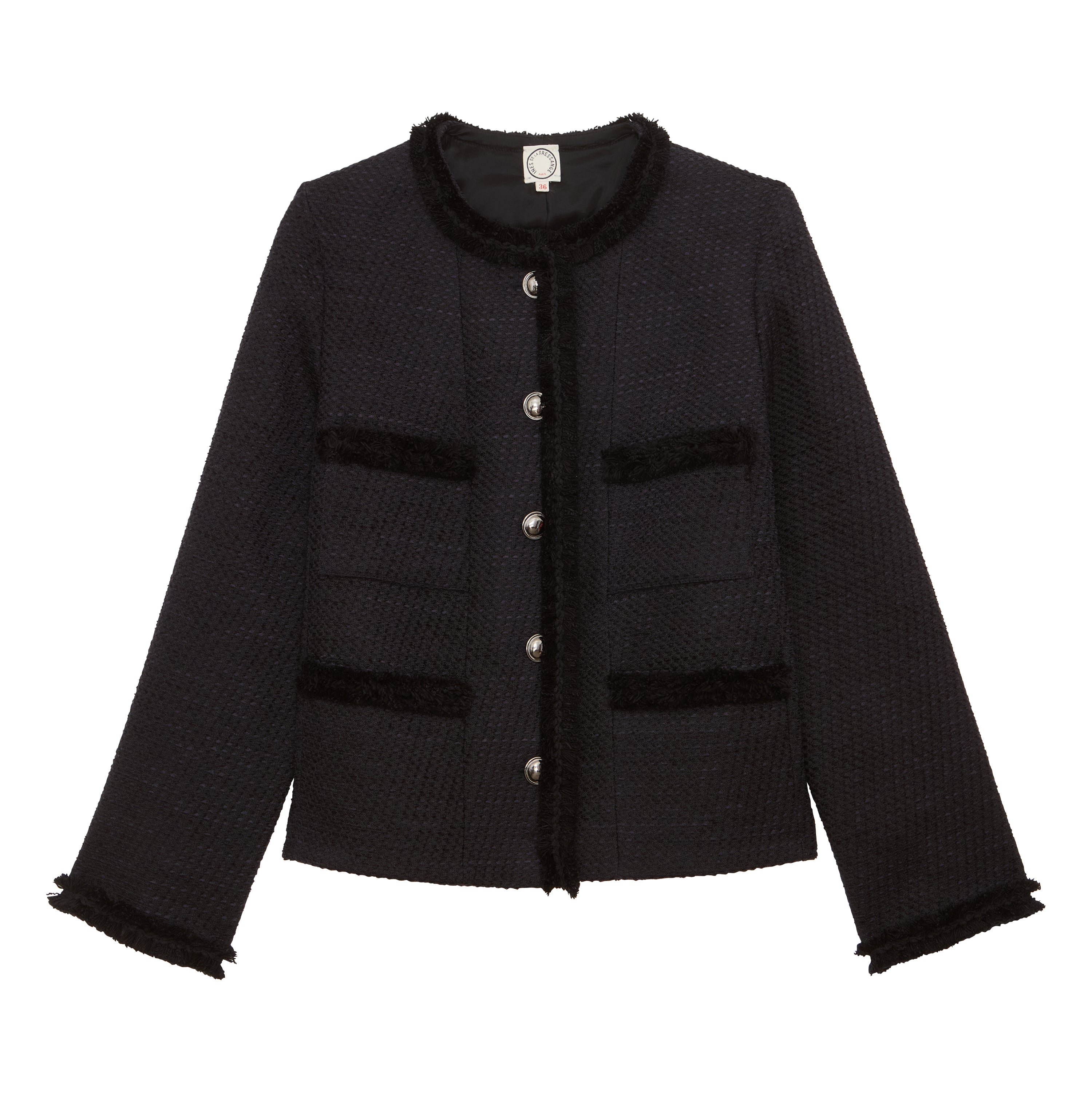 Veste Adelaïde avec galons tissés