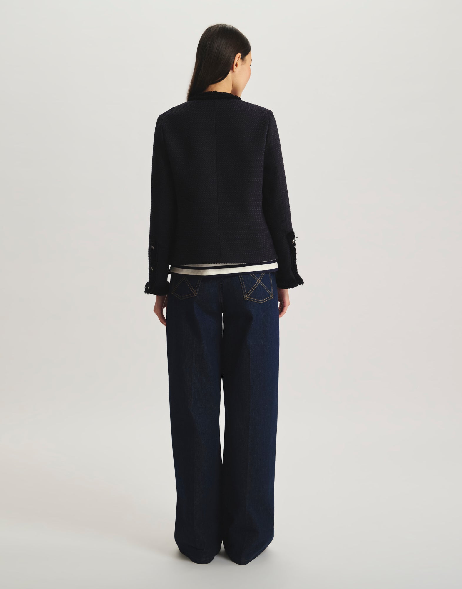 Veste Adelaïde avec galons tissés
