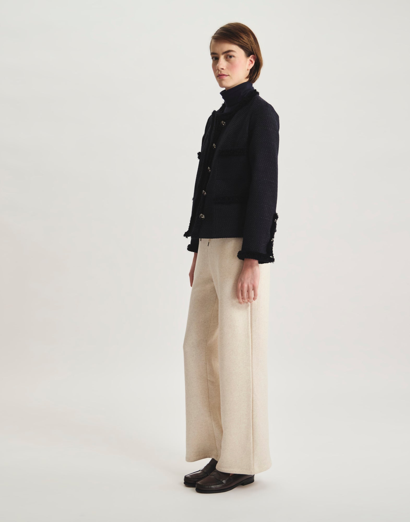 Veste Adelaïde avec galons tissés