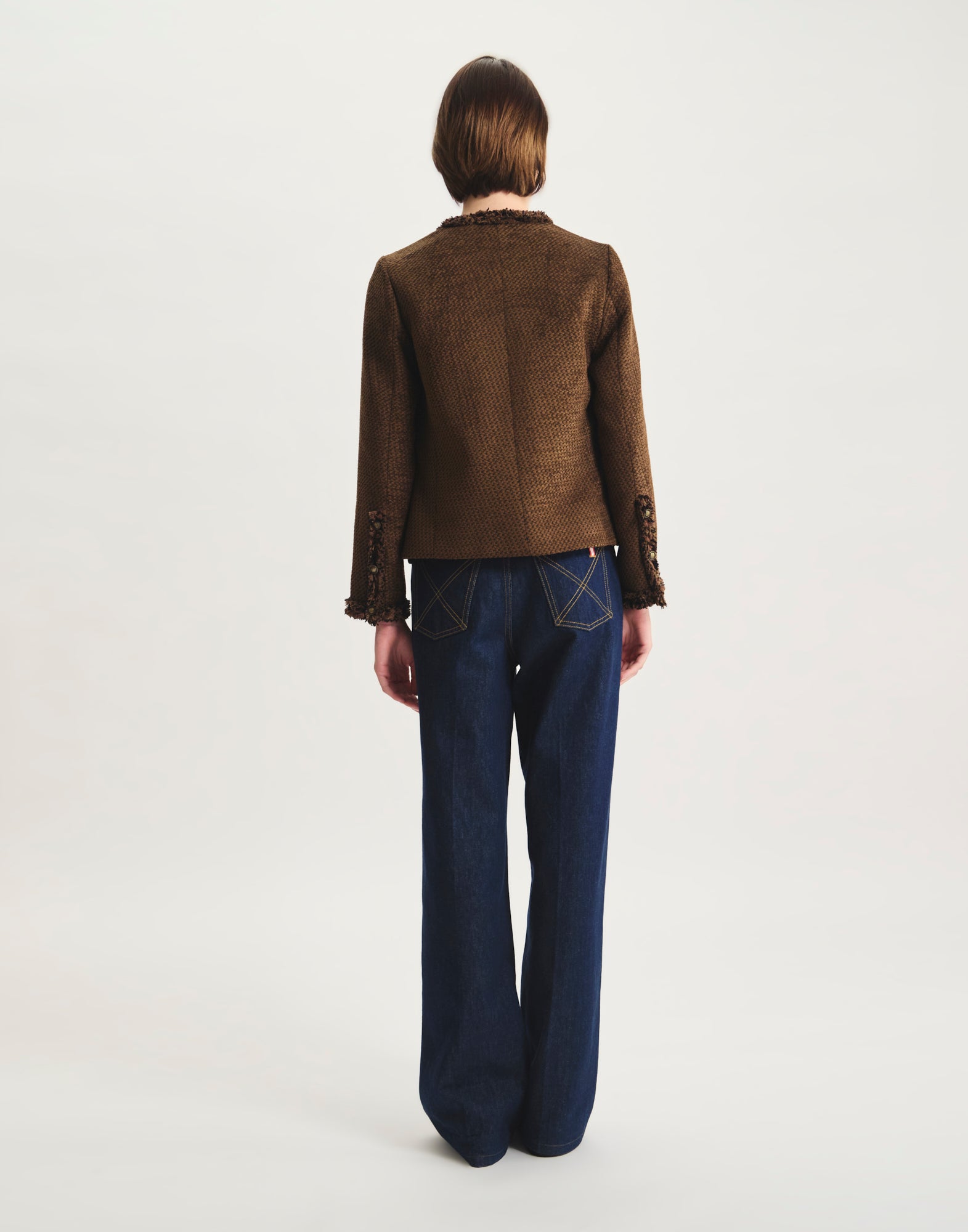 Veste Adelaïde avec galons tissés