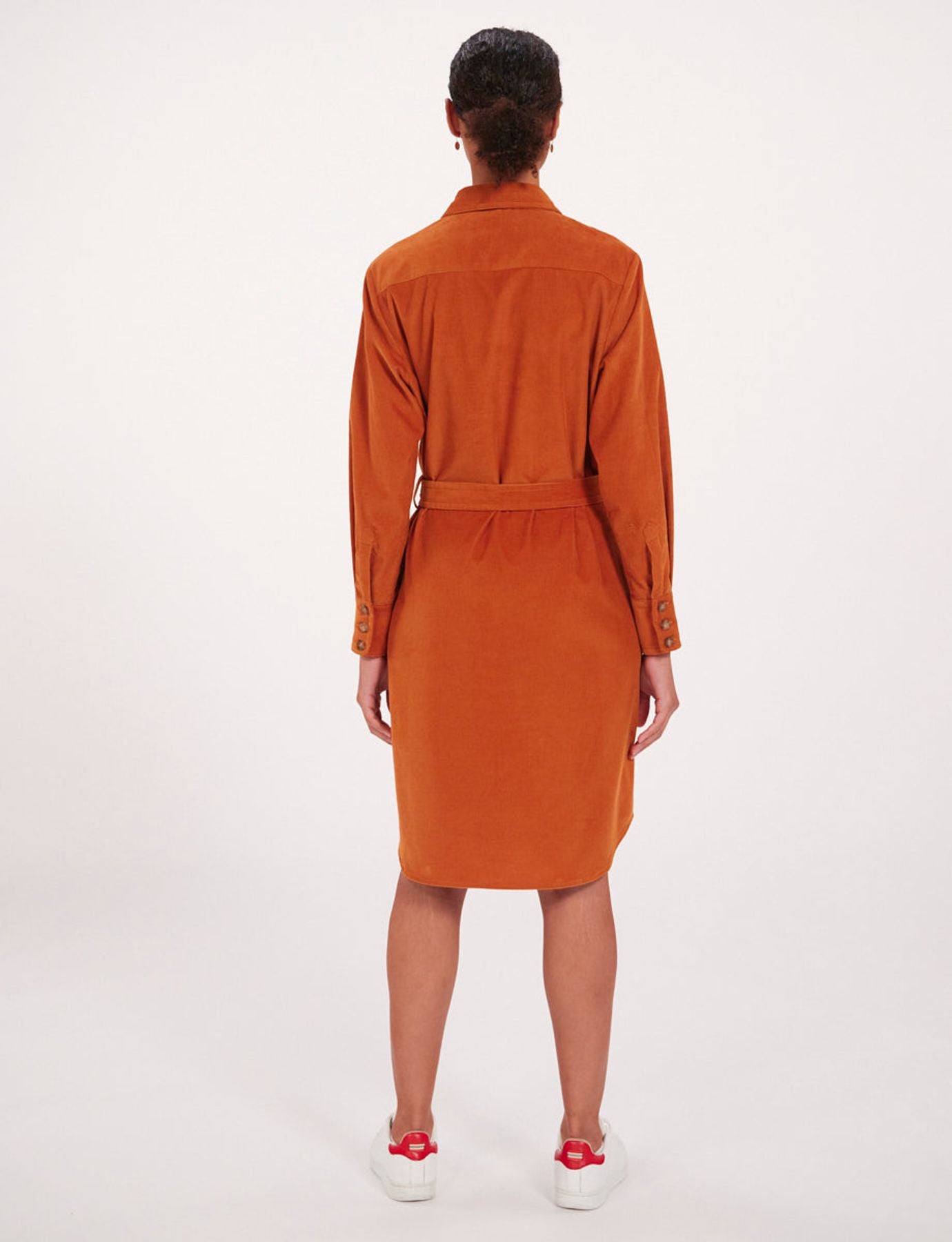 amour-orange-velvet-dress