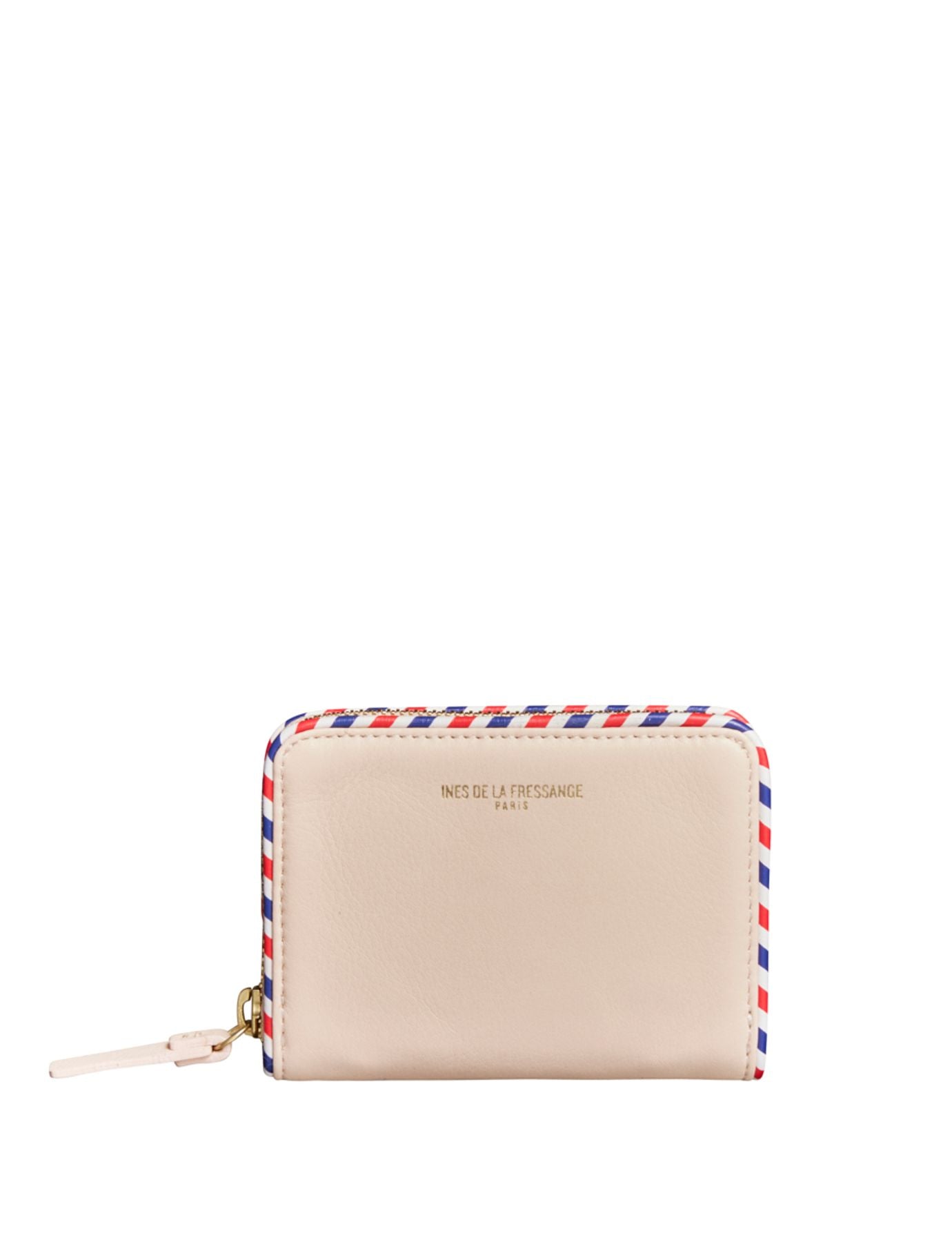 Cartera y tarjetero Marcia beige rosáceo