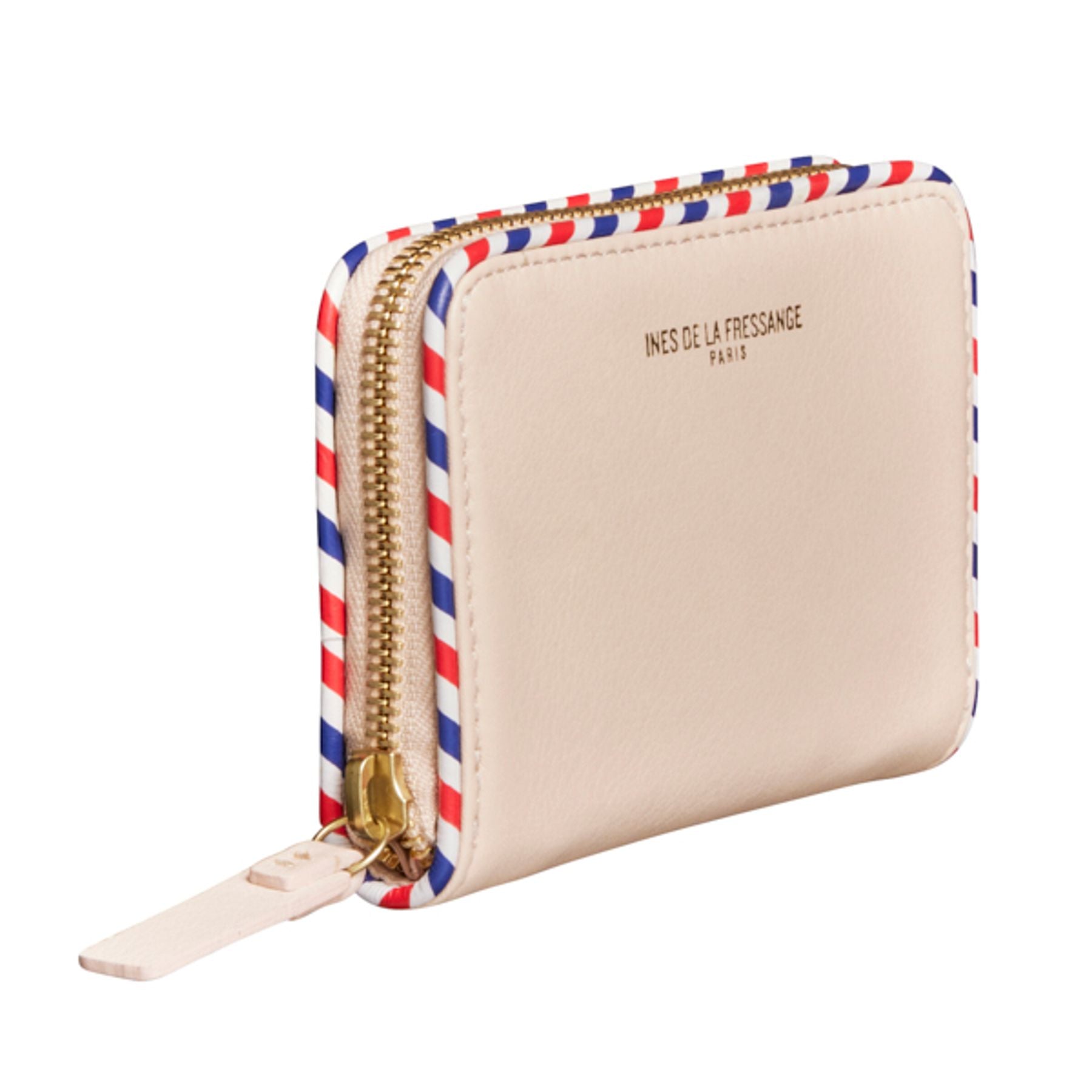 Cartera y tarjetero Marcia beige rosáceo