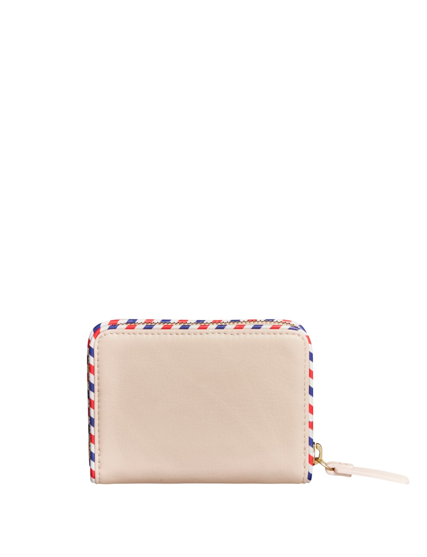 Cartera y tarjetero Marcia beige rosáceo