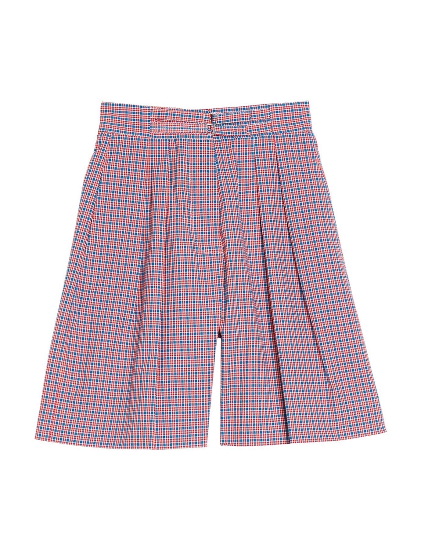 plum-red-checked-shorts