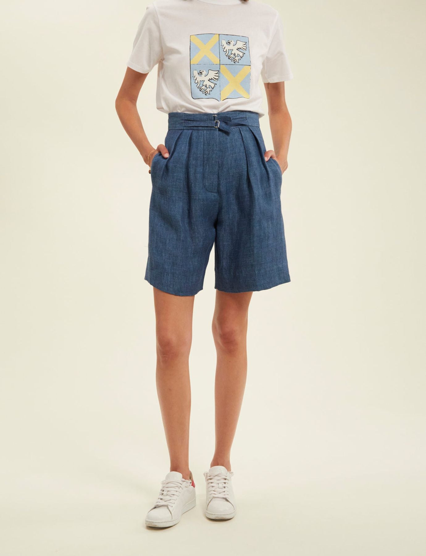 prune-blue-denim-shorts