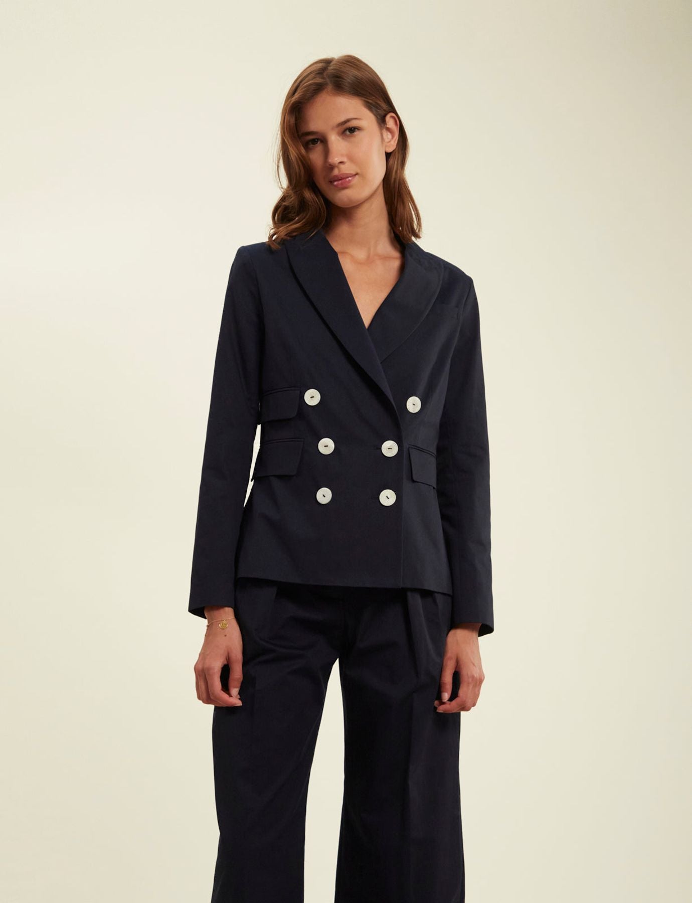 navy jacket