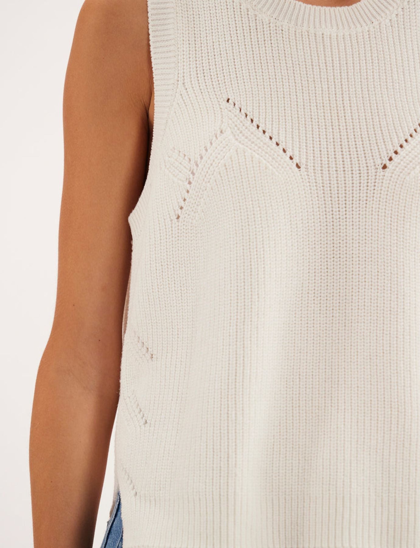 agatha-ecru-sleeveless-jumper