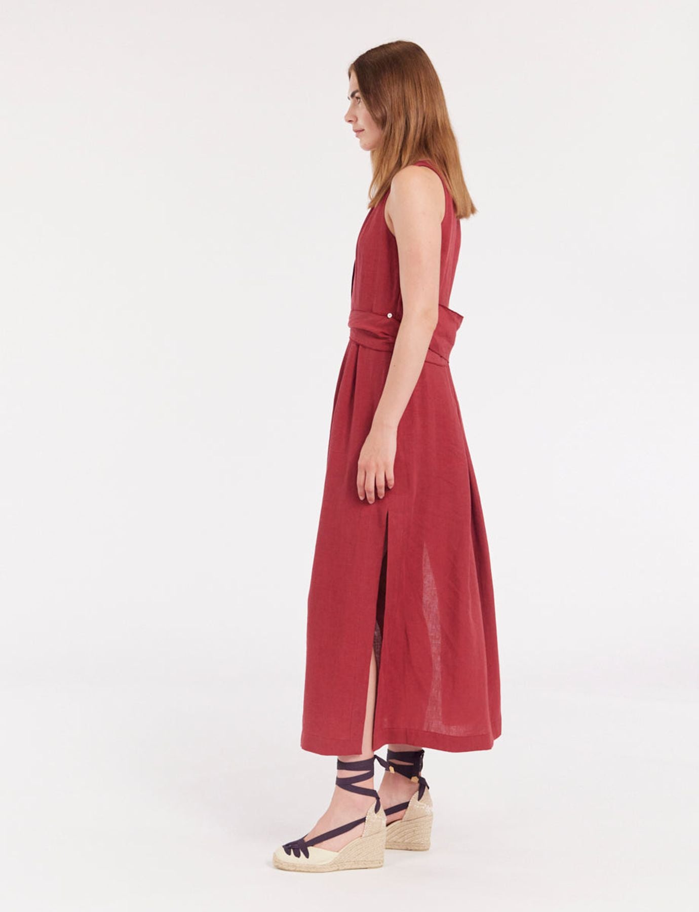 ambre-long-dress-in-raspberry-linen