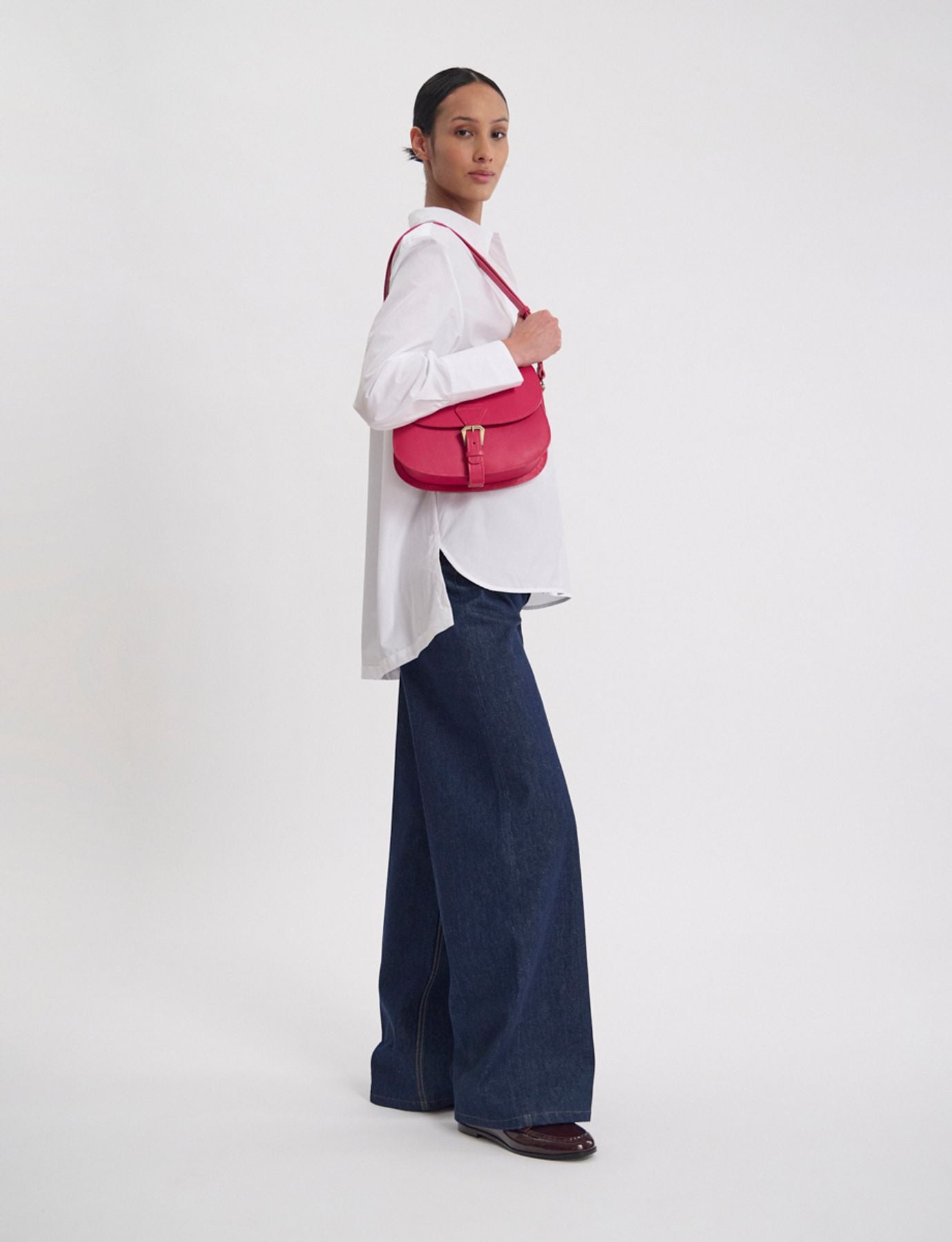 Bolso Flâneur rosa pasión