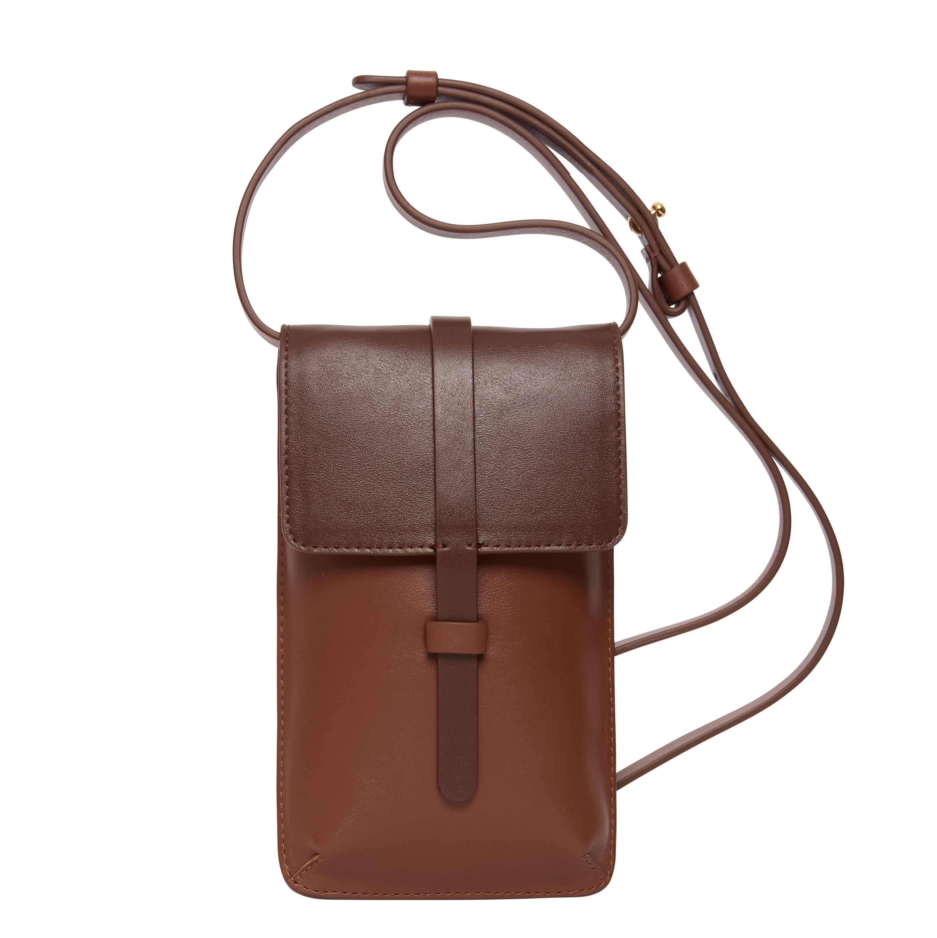 Smartphone Bag Léonore in leather