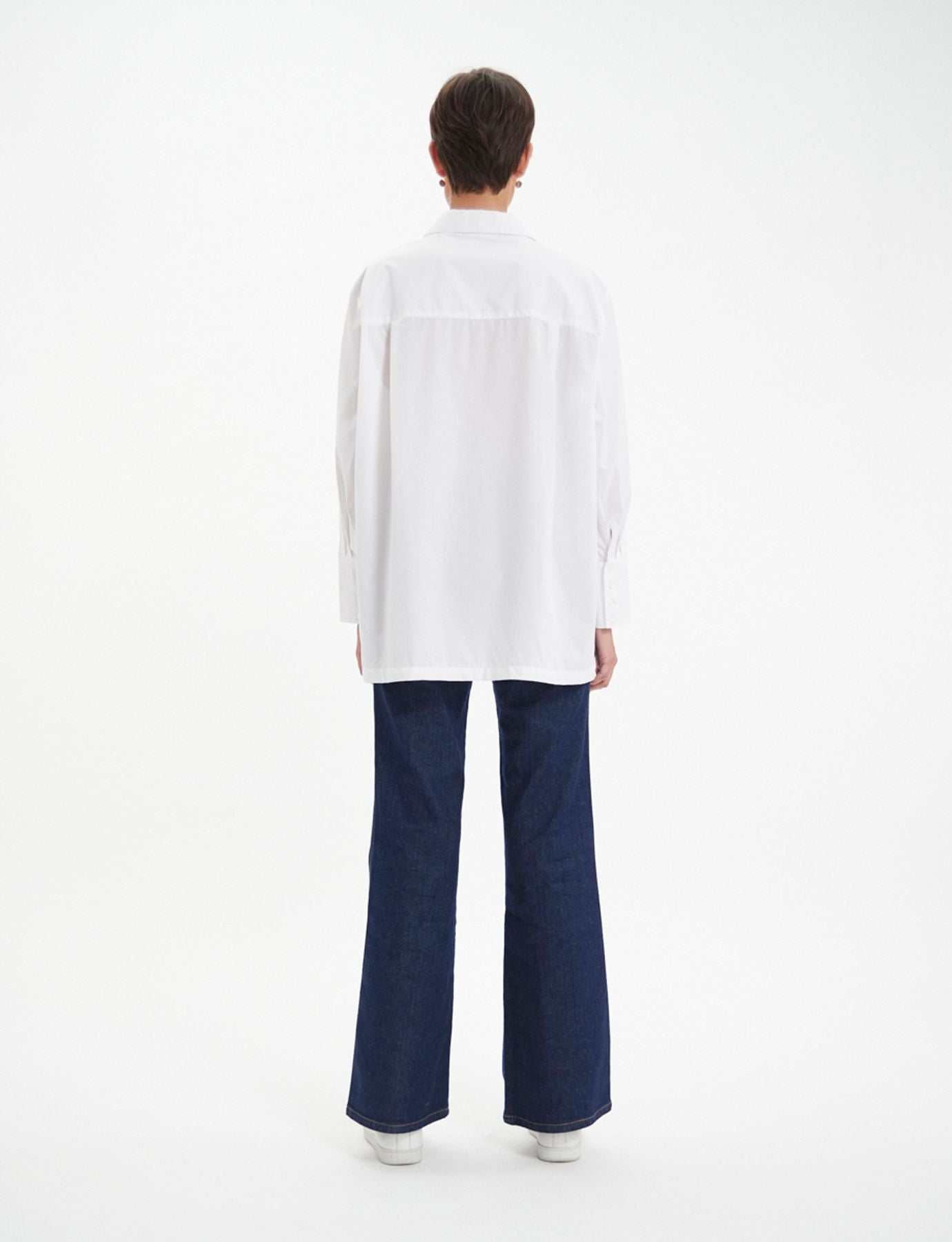 Camicia Falco in cotone bianco