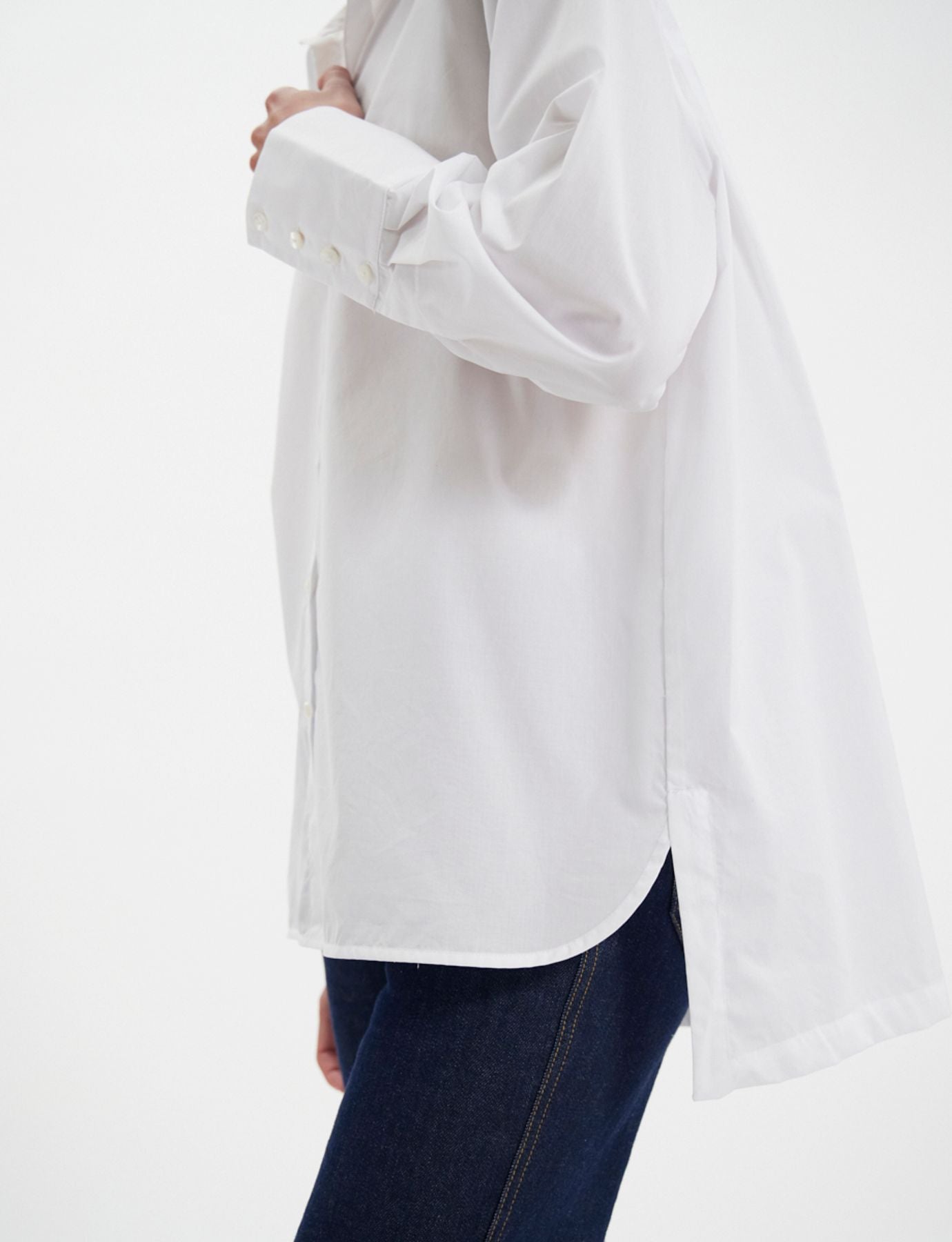 Camicia Falco in cotone bianco