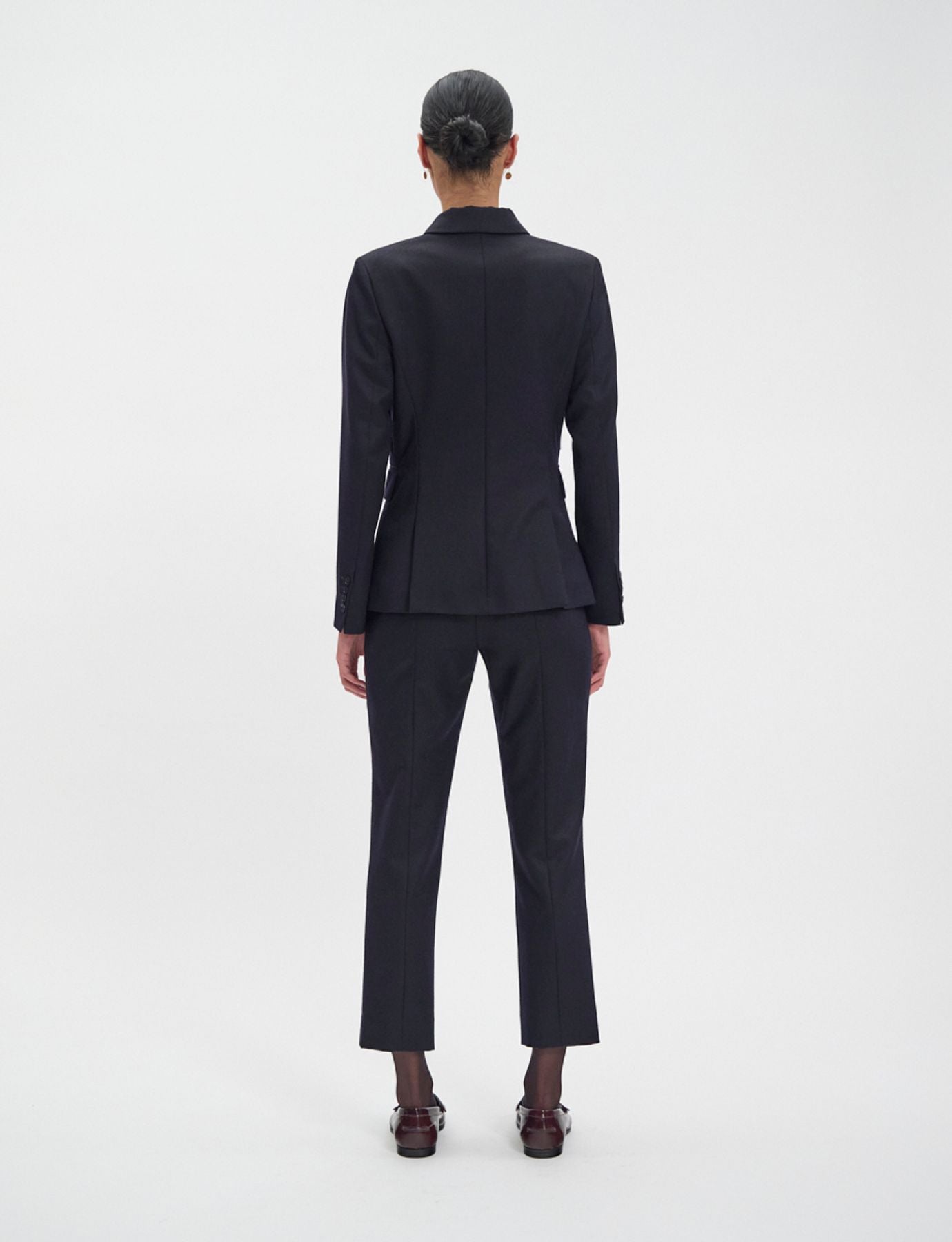 Maurice navy blue wool jacket