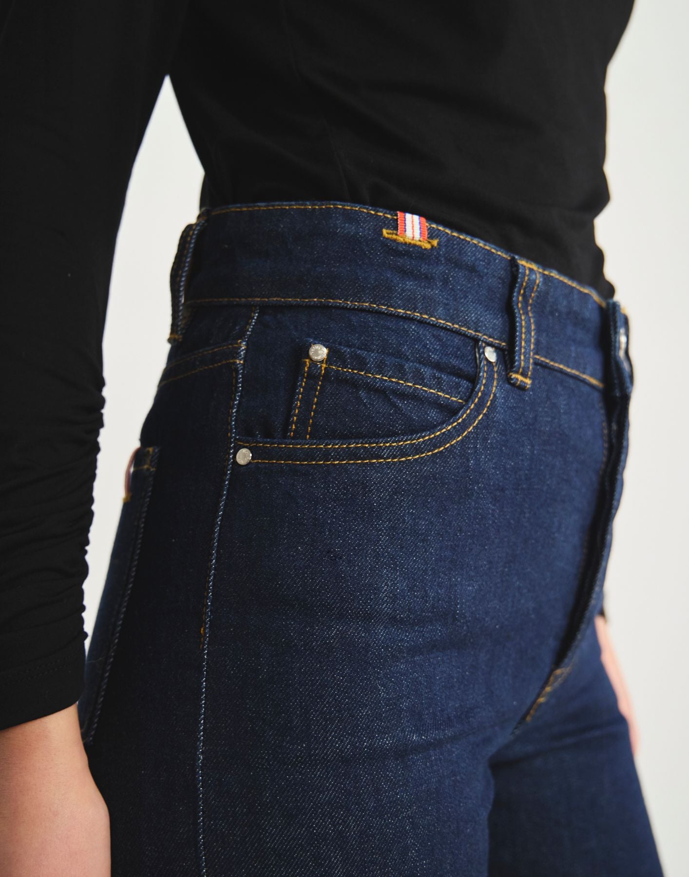 Jean Neil en coton marine