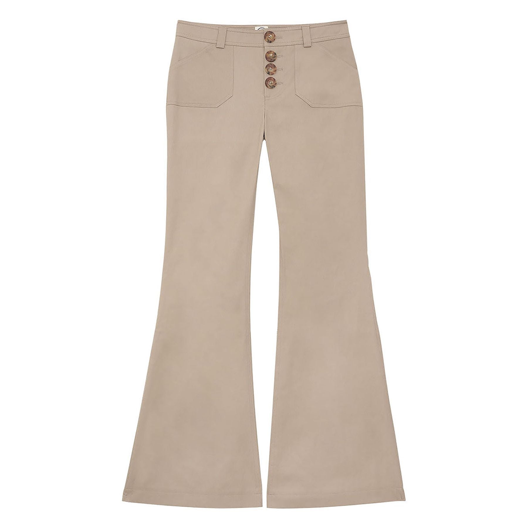 Charlotte light beige trousers