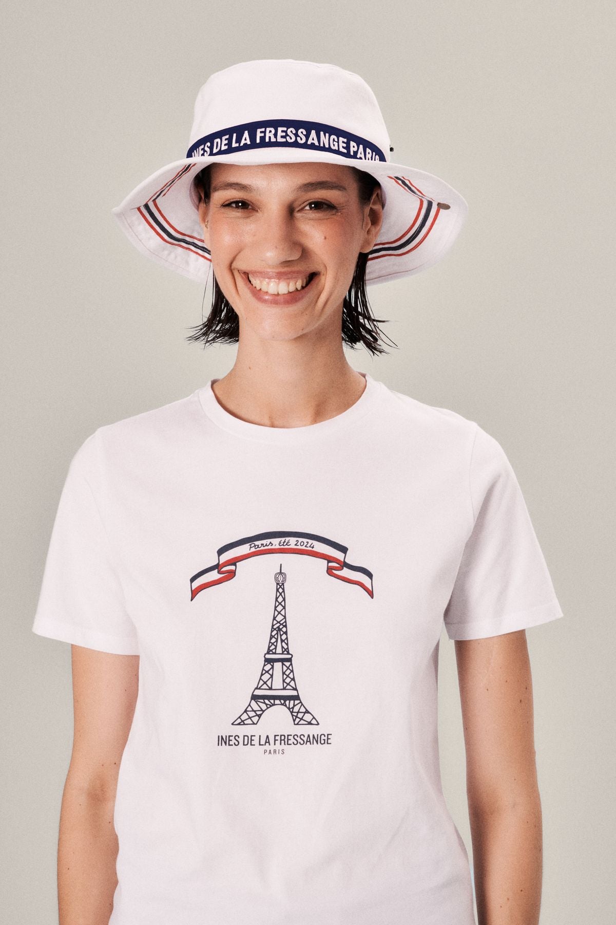 Limited edition T-shirt, summer 2024 in Paris, "Eiffel Tower" model