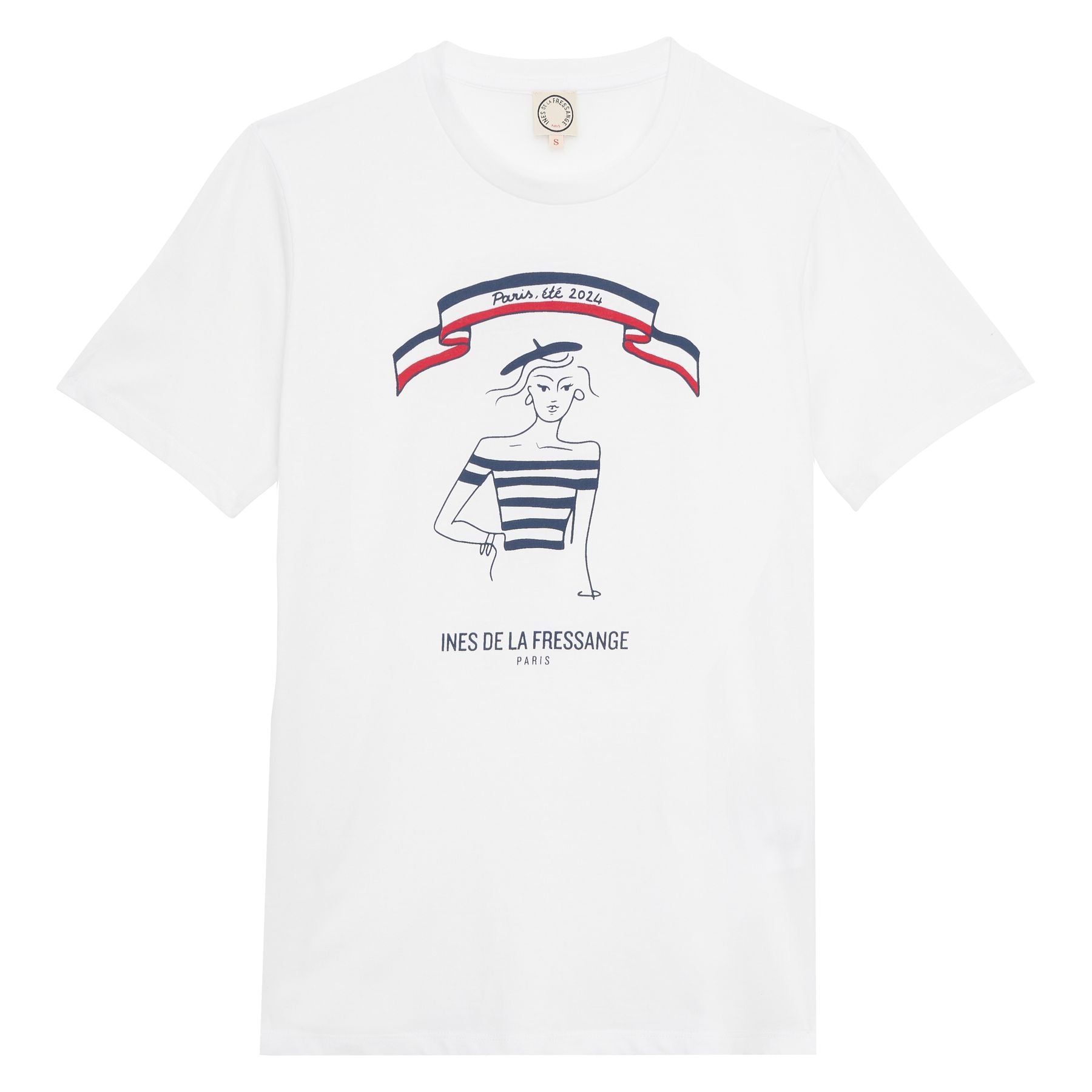 Limited edition T-shirt, summer 2024 in Paris, "Parisienne" model