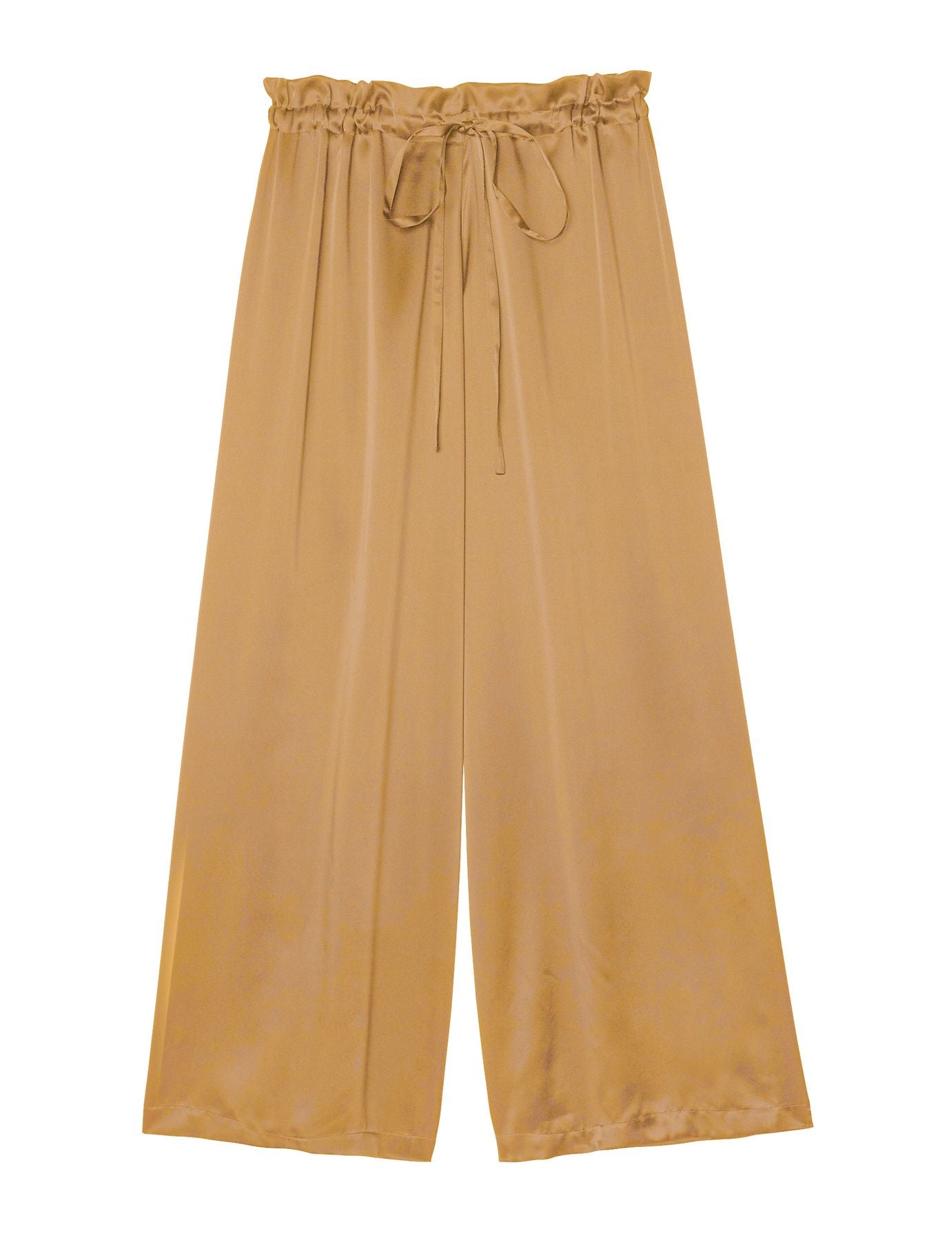 Pantalon large Kurt  camel