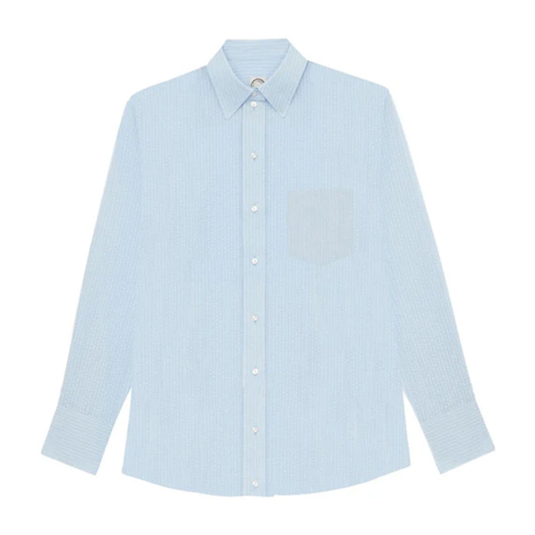 Chemise Maureen en coton bleu clair